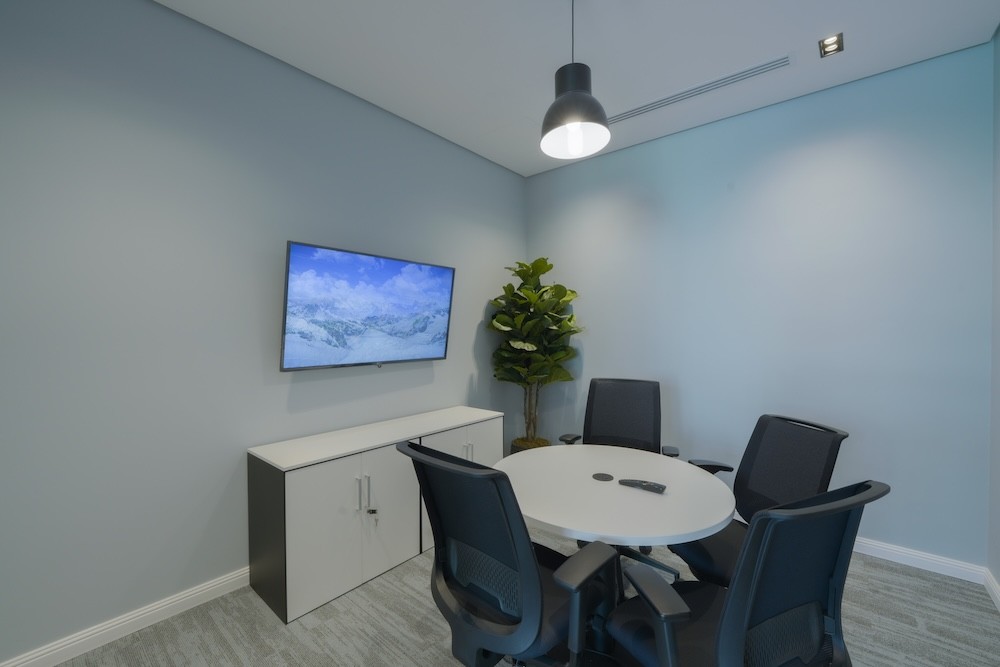 Lobby entrance at DIOM Rubeen 209 headquarters in Riyadh