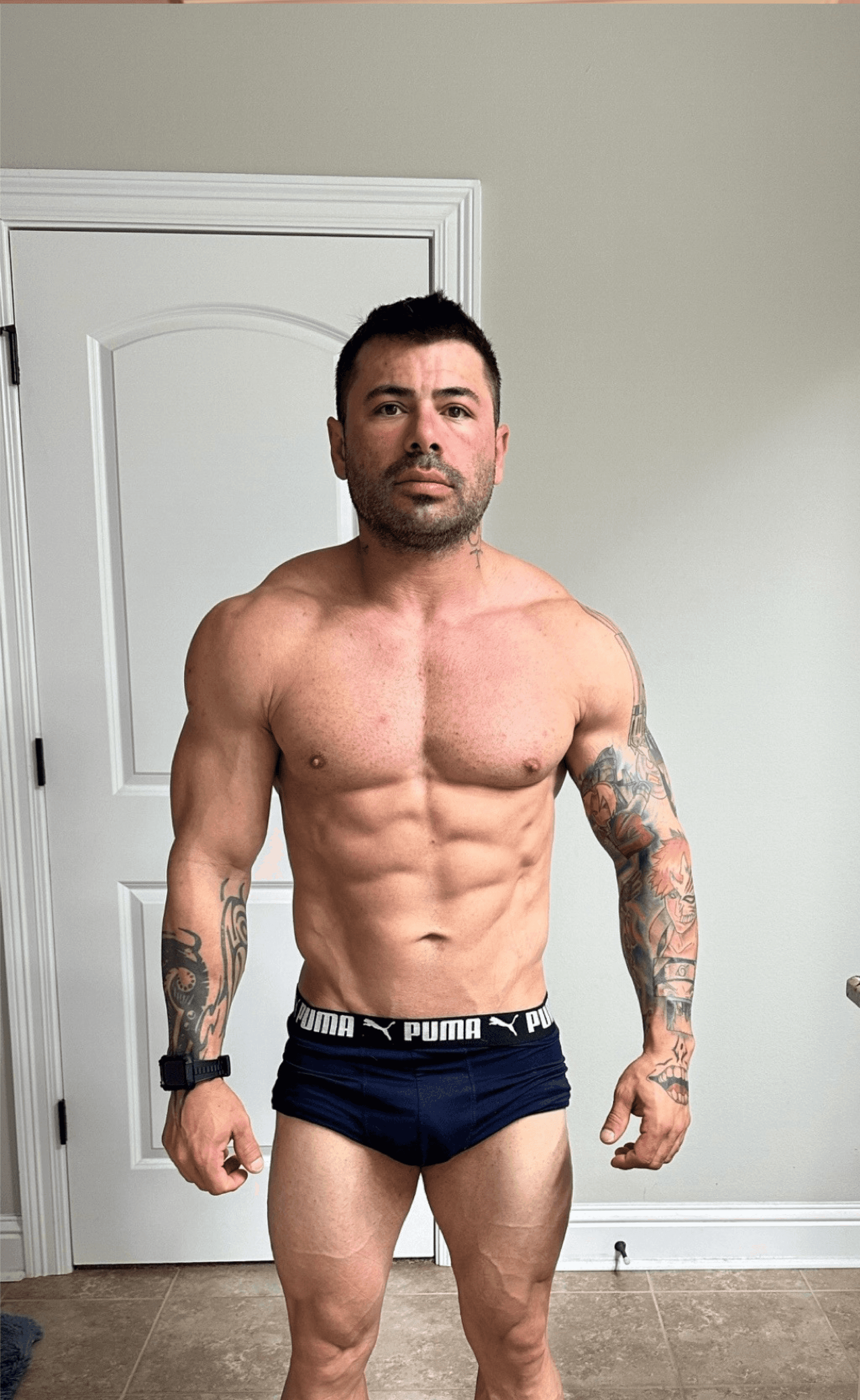 Bryce Fitzgerald after transformation — results from personalized online fitness training with Chasing Gains