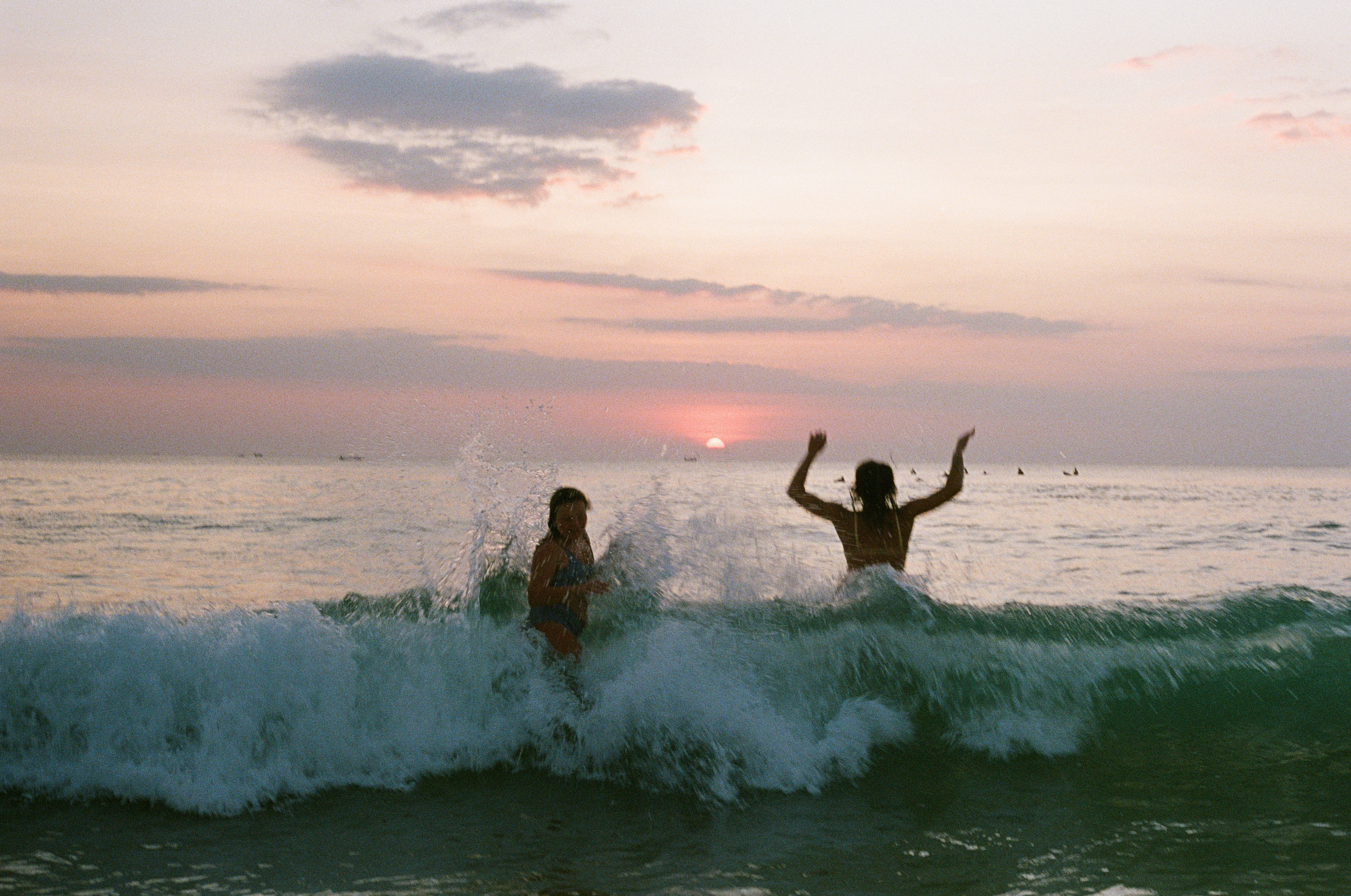 Surfskaters in the skate bowl, Lombok, Indonesia