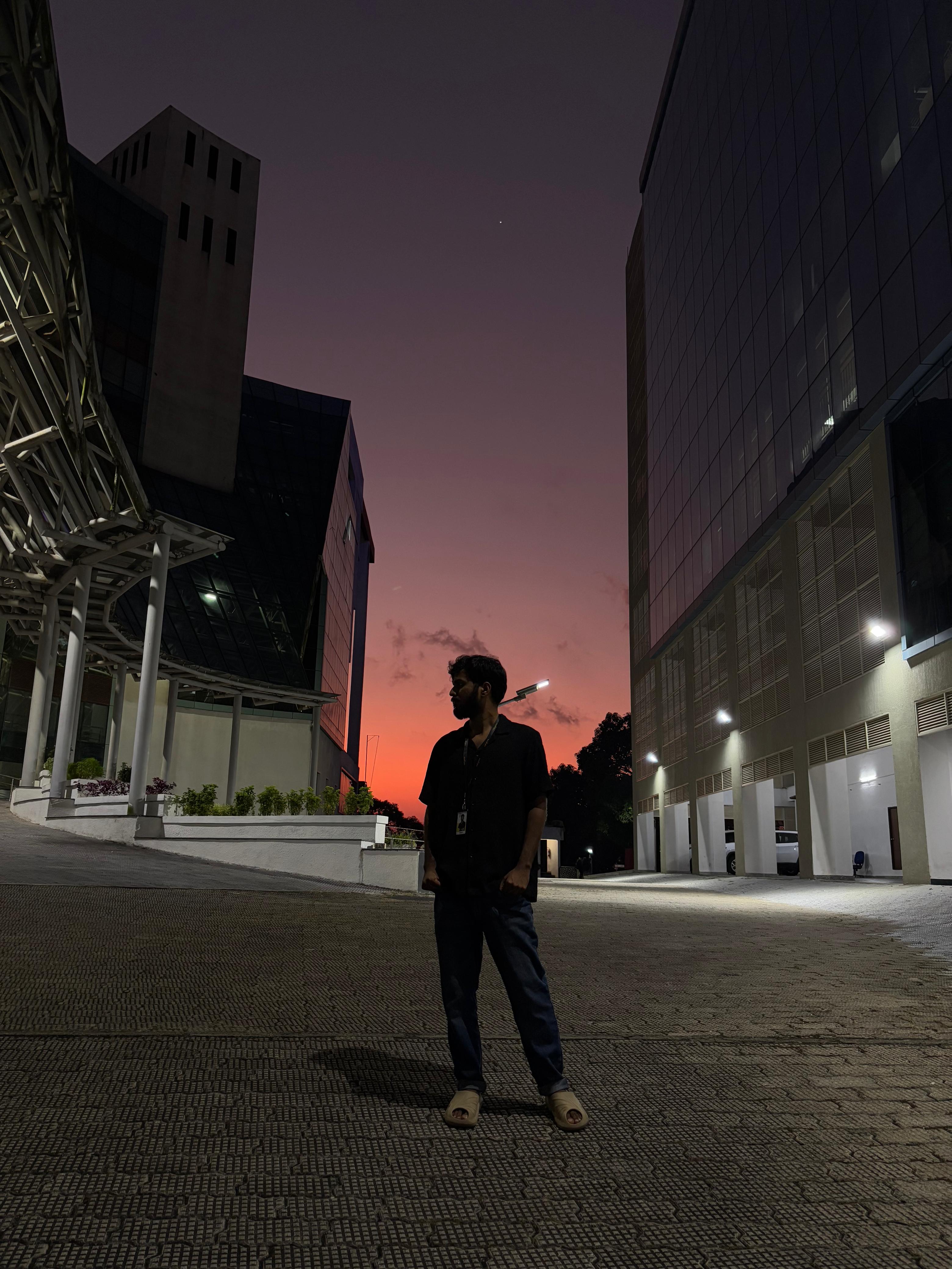 Michael Carter profile with a dynamic light