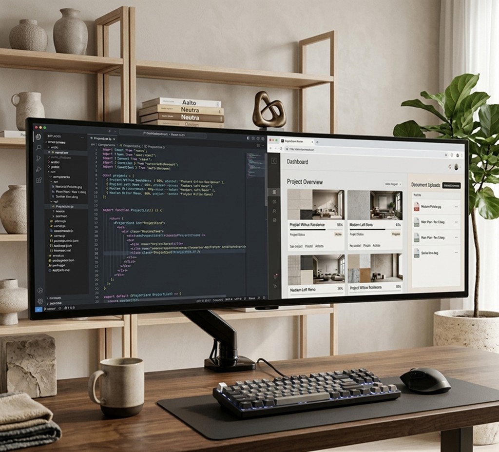 An image of a custom digital tool being created