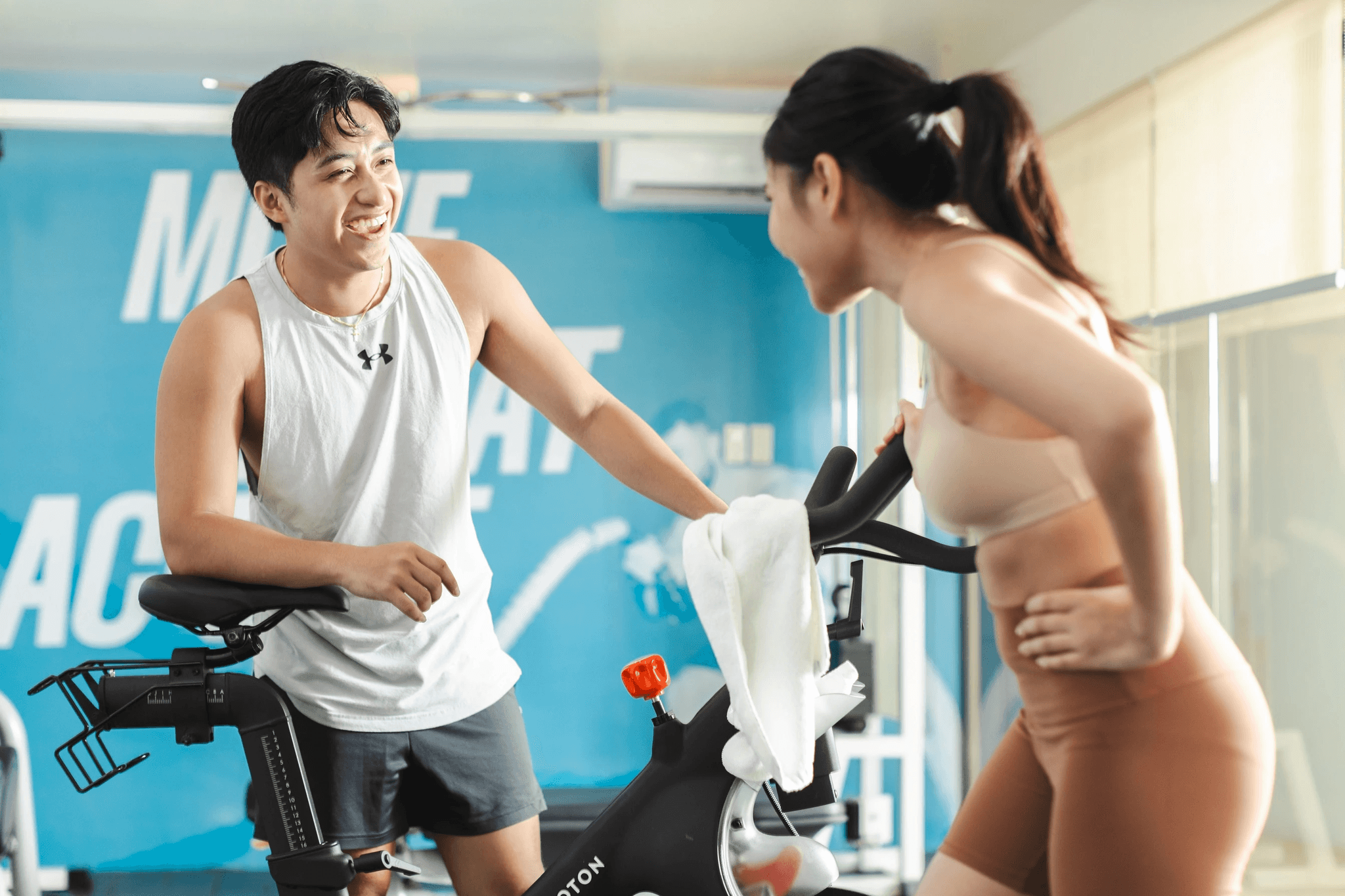 Packaging social media editorial and space gym design for luxury 5 star filipino hotel in Boracay Philippines