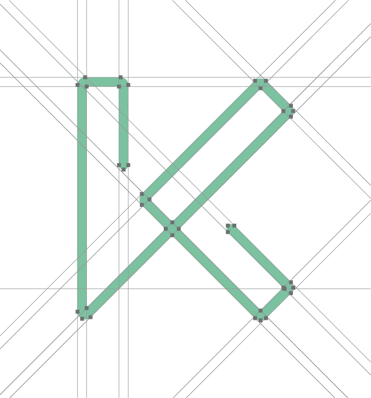 Kokoro Logo Design Process 2