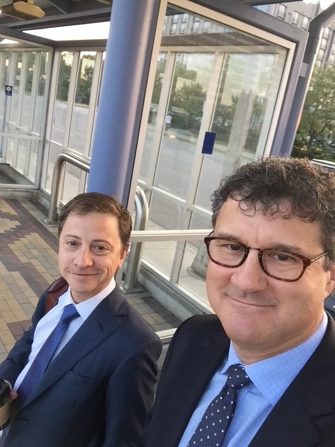 LifeLinc co-founders together at an industry event