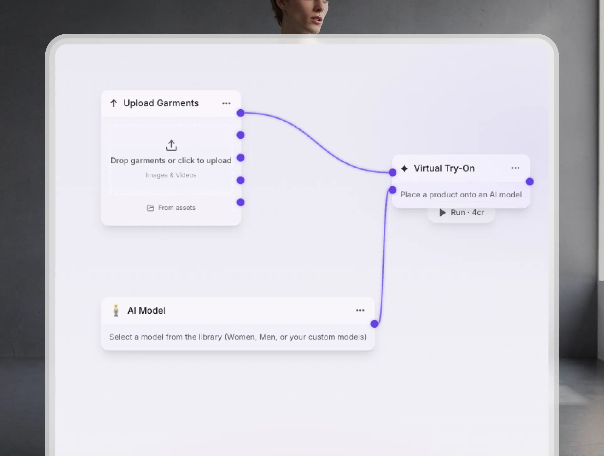 unpaired red Nike sneaker