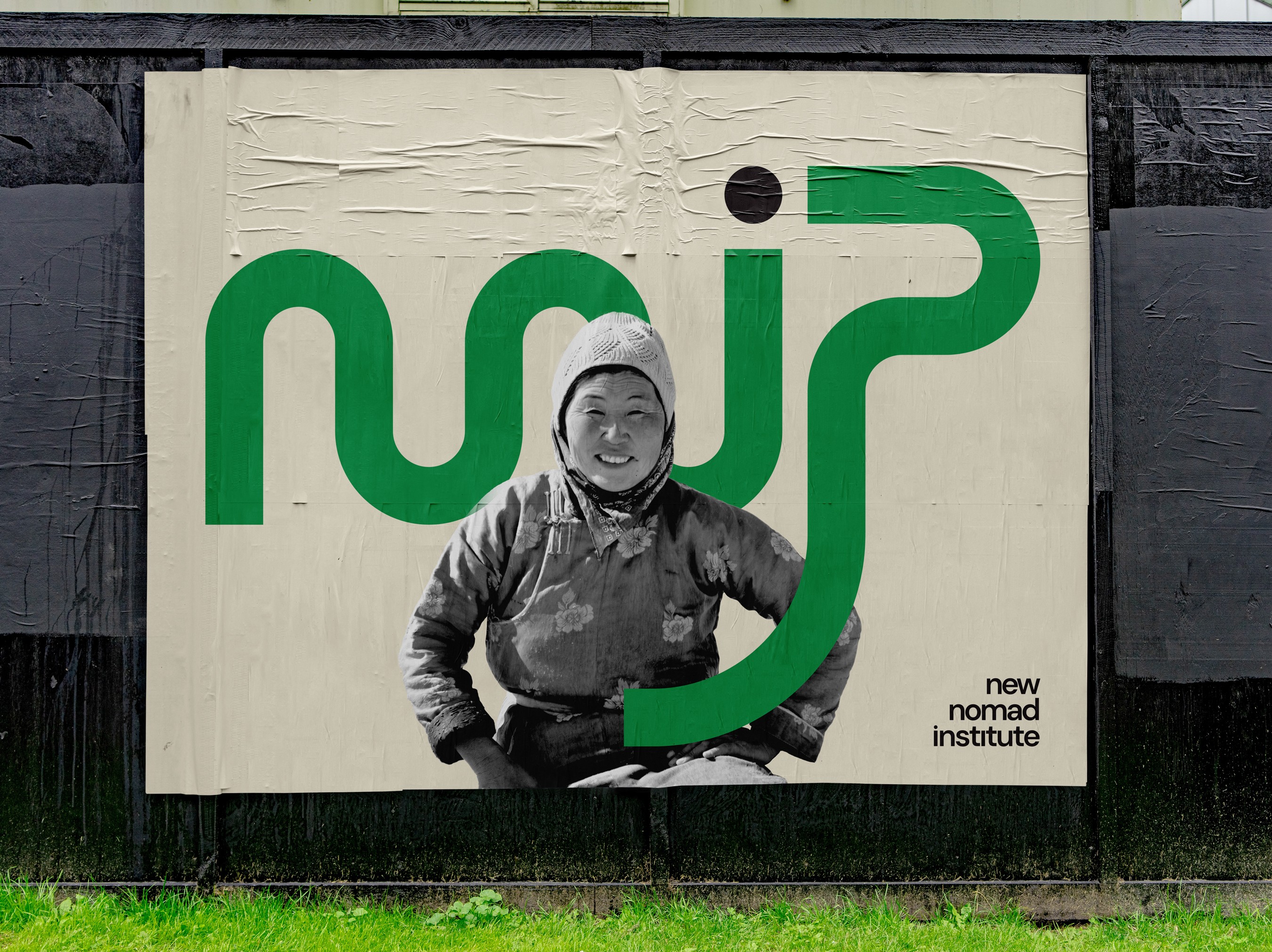 New Nomad Institute billboard