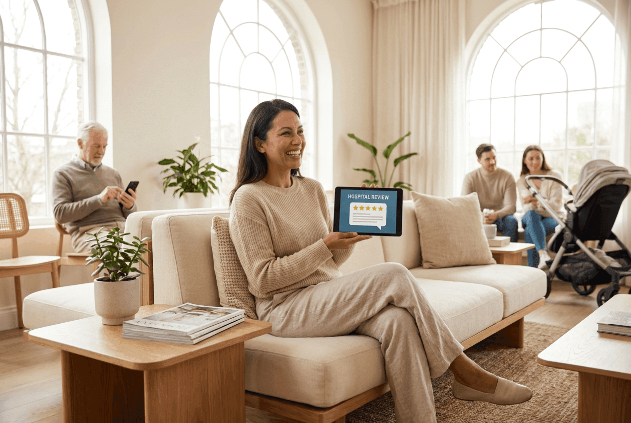 Patients can leave 5 star reviews using OhMD