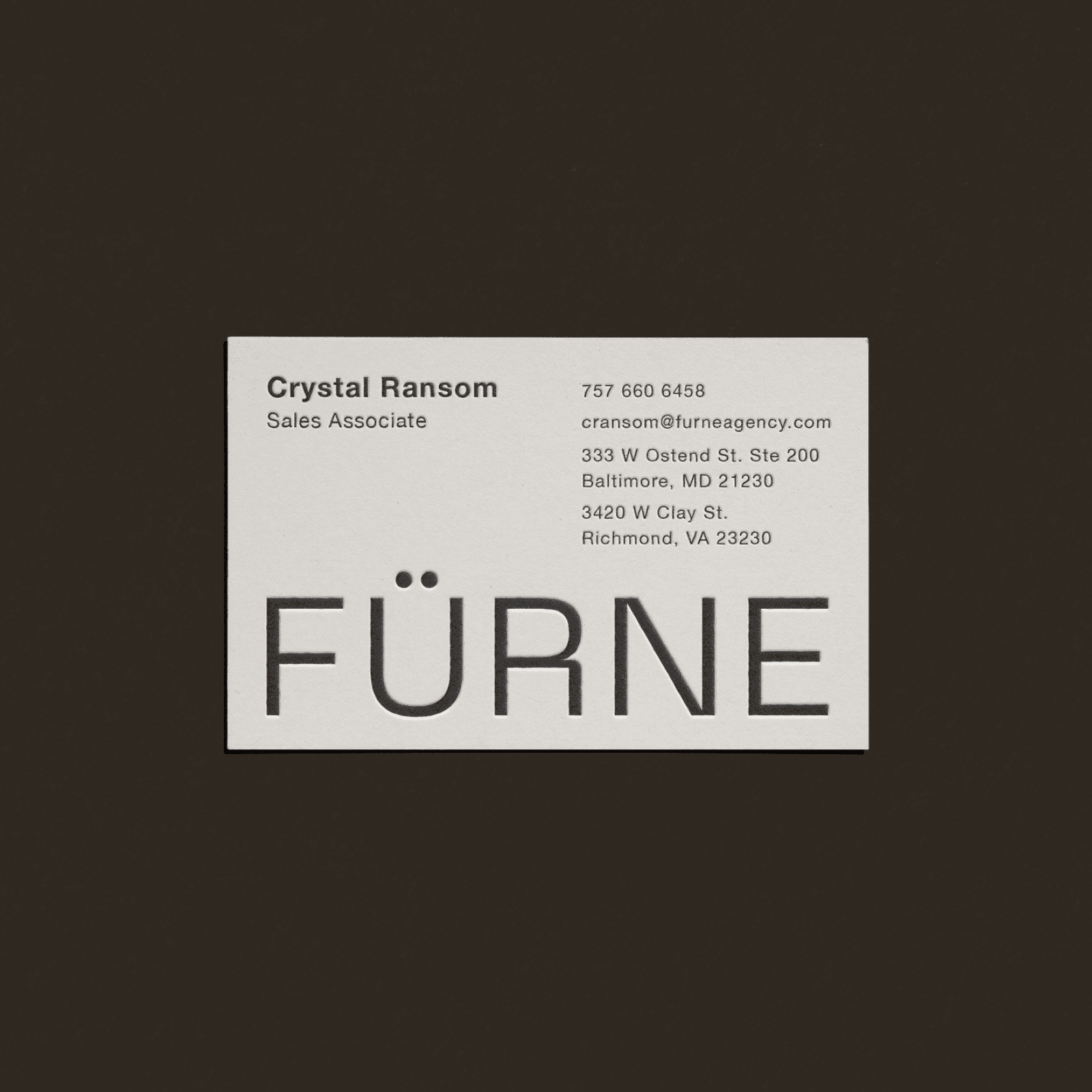 Fürne Card
