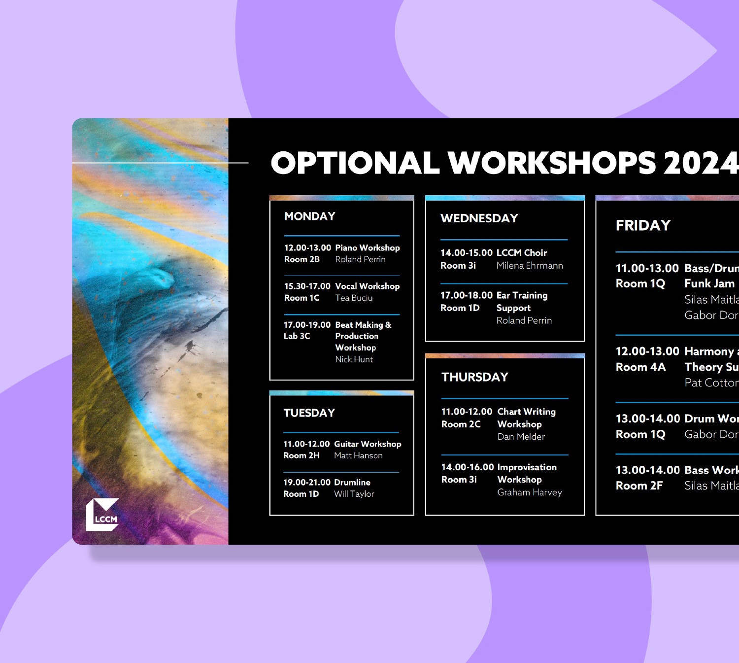 Calendar Redesign LCCM - GUS Global
