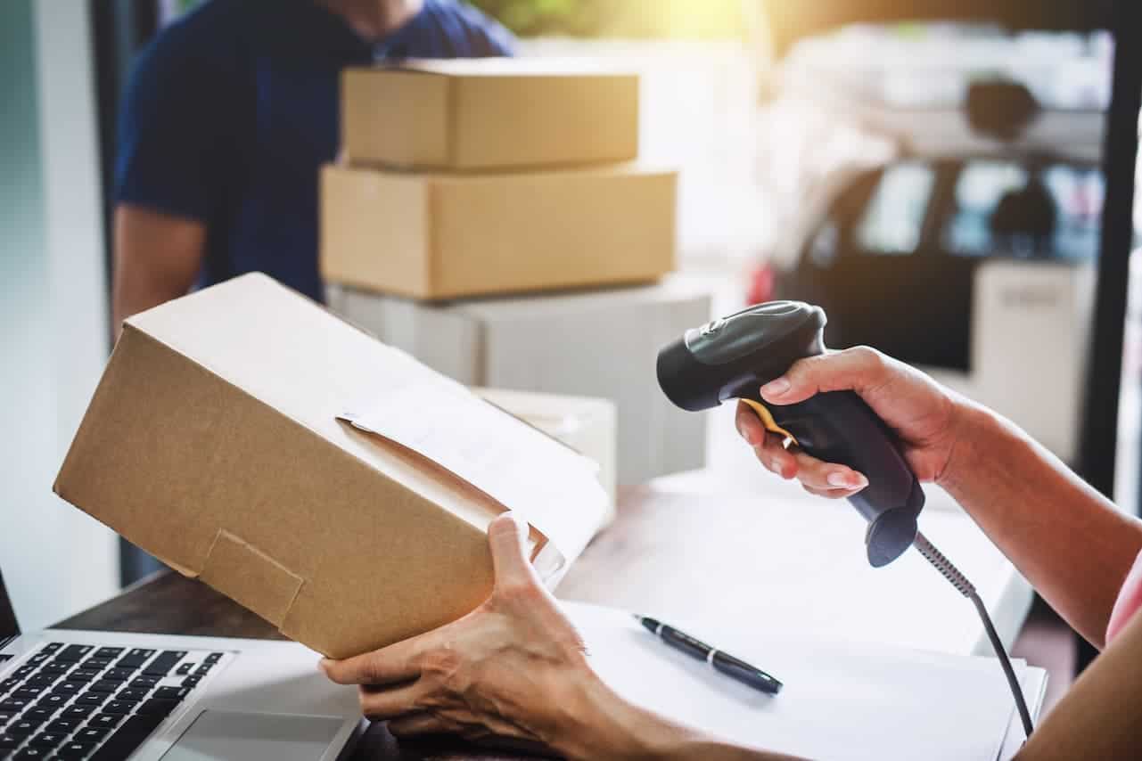 hs codes - scanning package for international delivery