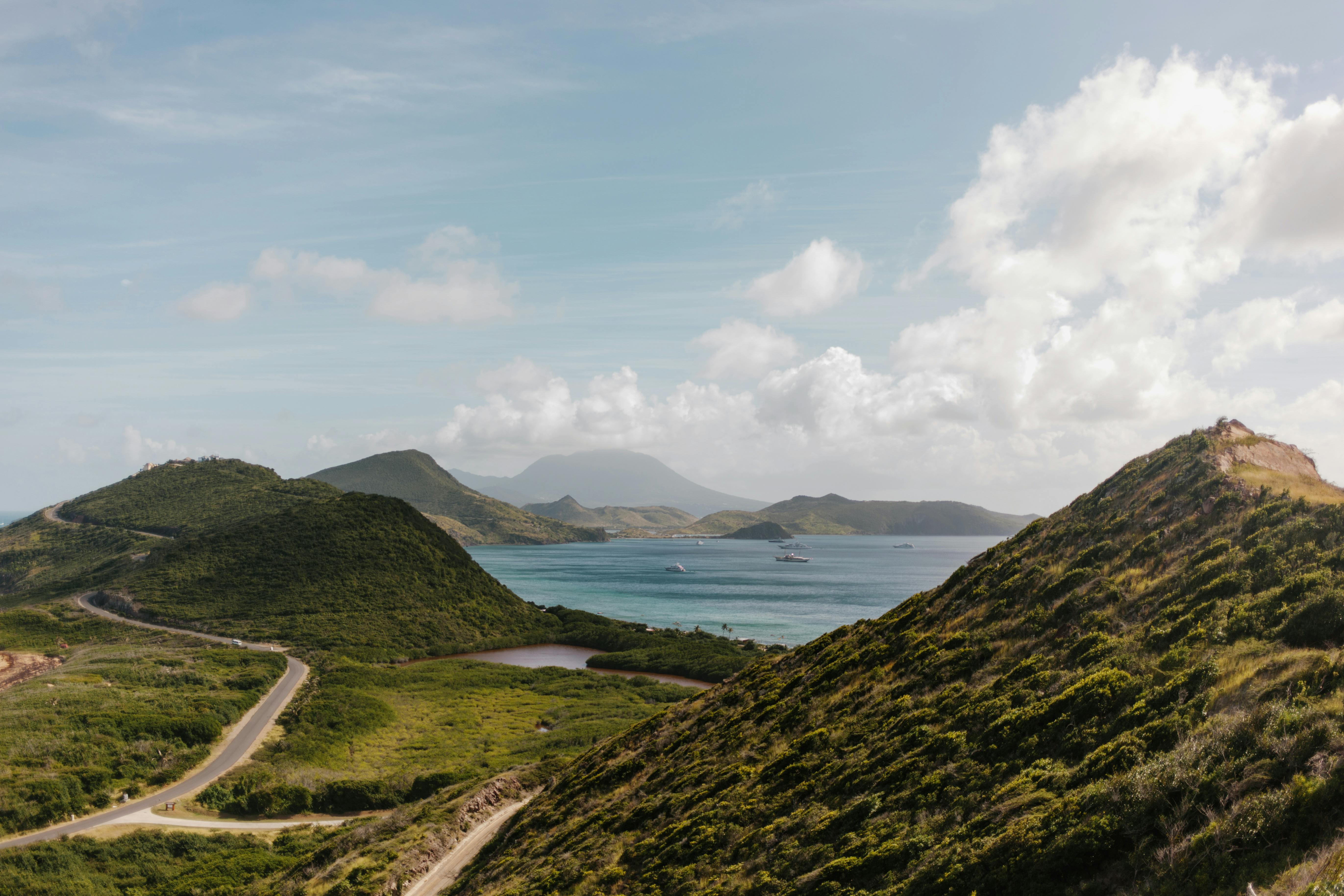 A view of St Kitts and Nevis