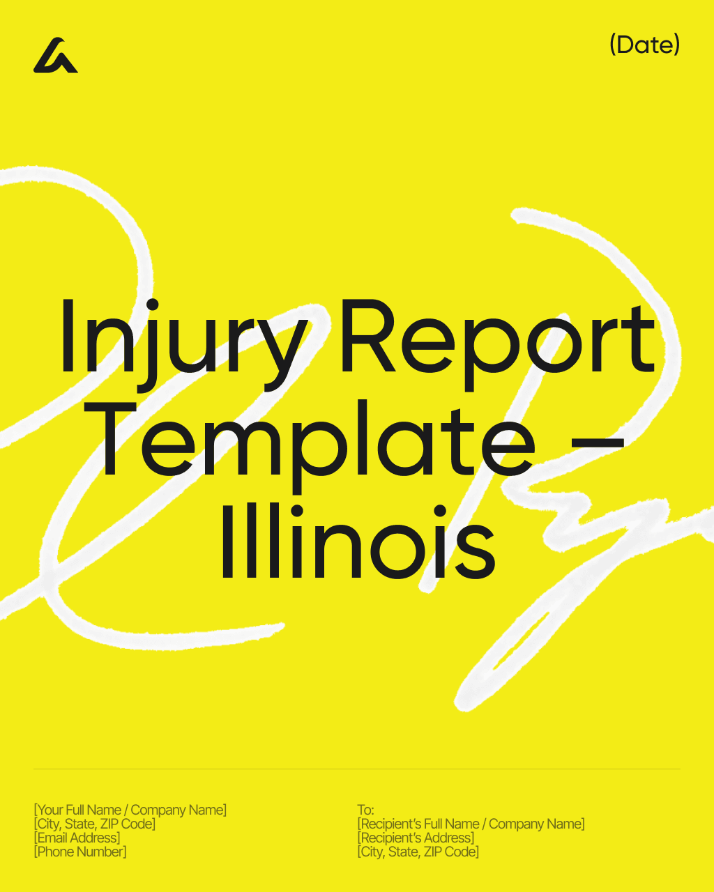 Injury Report Template – Illinois
