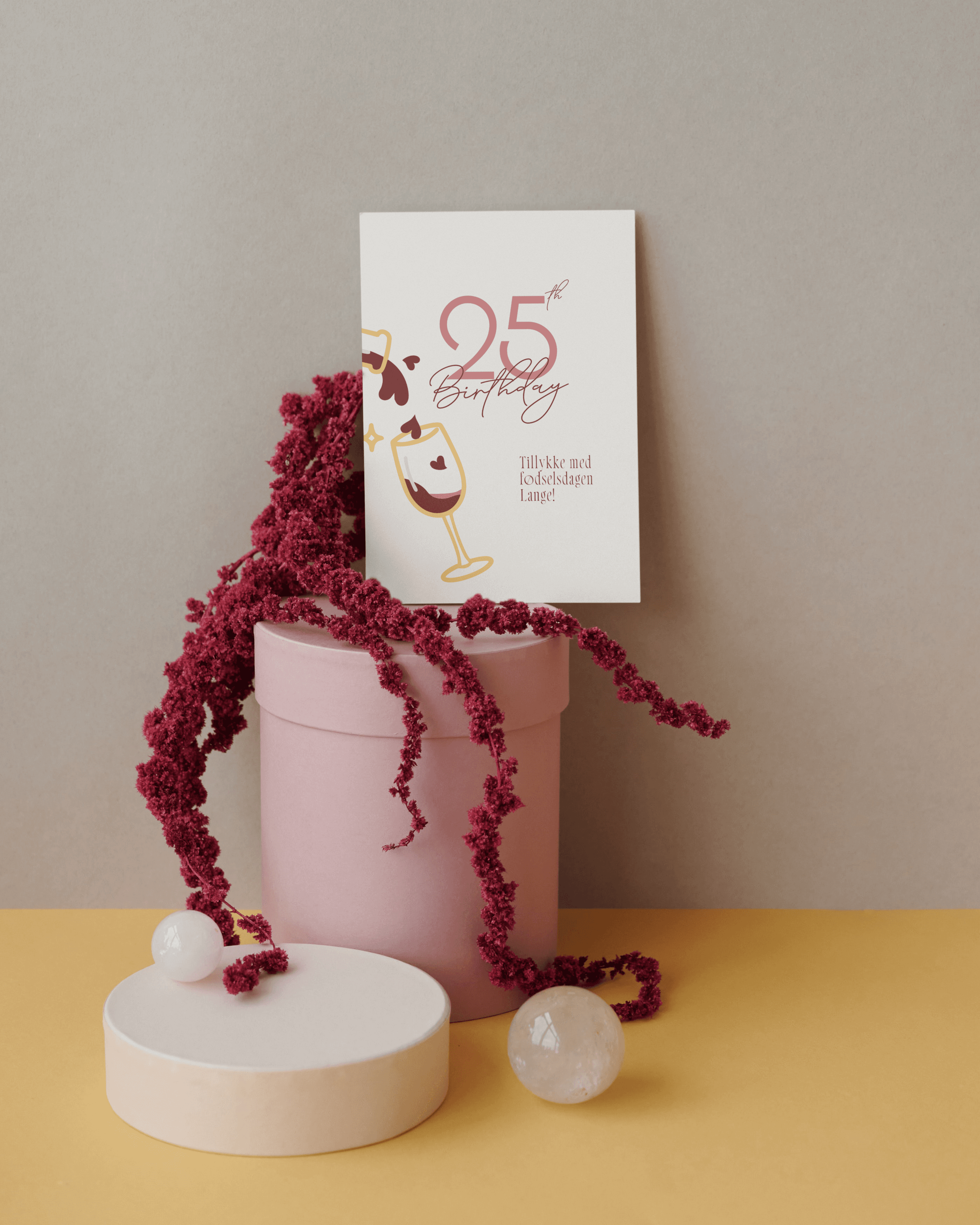 25 fødselsdagskort