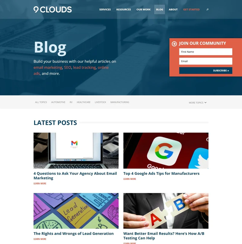 Digital-Lead-Generation-Blog-for-Businesses-9-Clouds