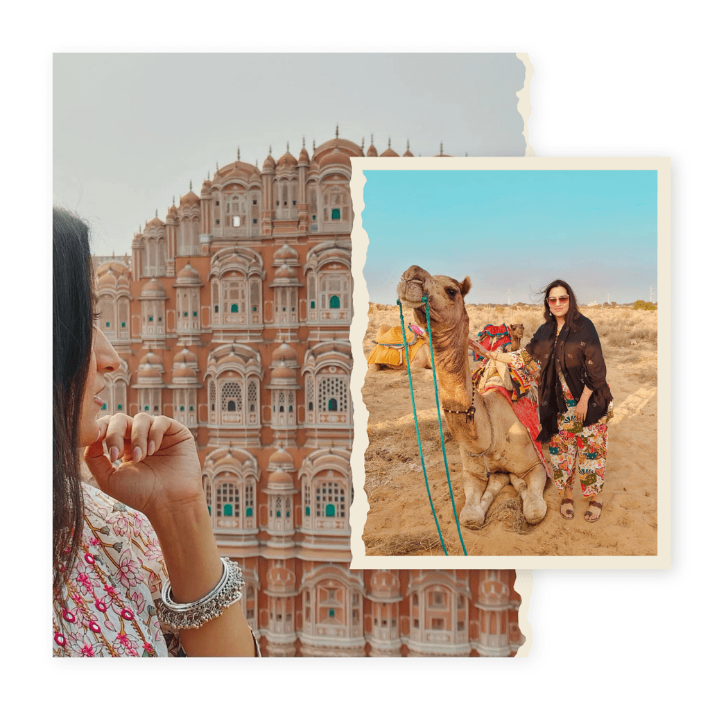 rajasthan travel photo. hawa mahal.