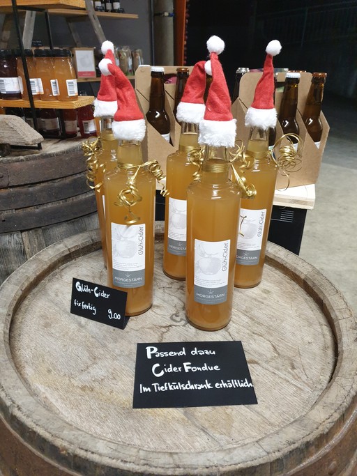Mr. Q Glüh-Cider, frisch zubereitet vom Hof Morgestärn
