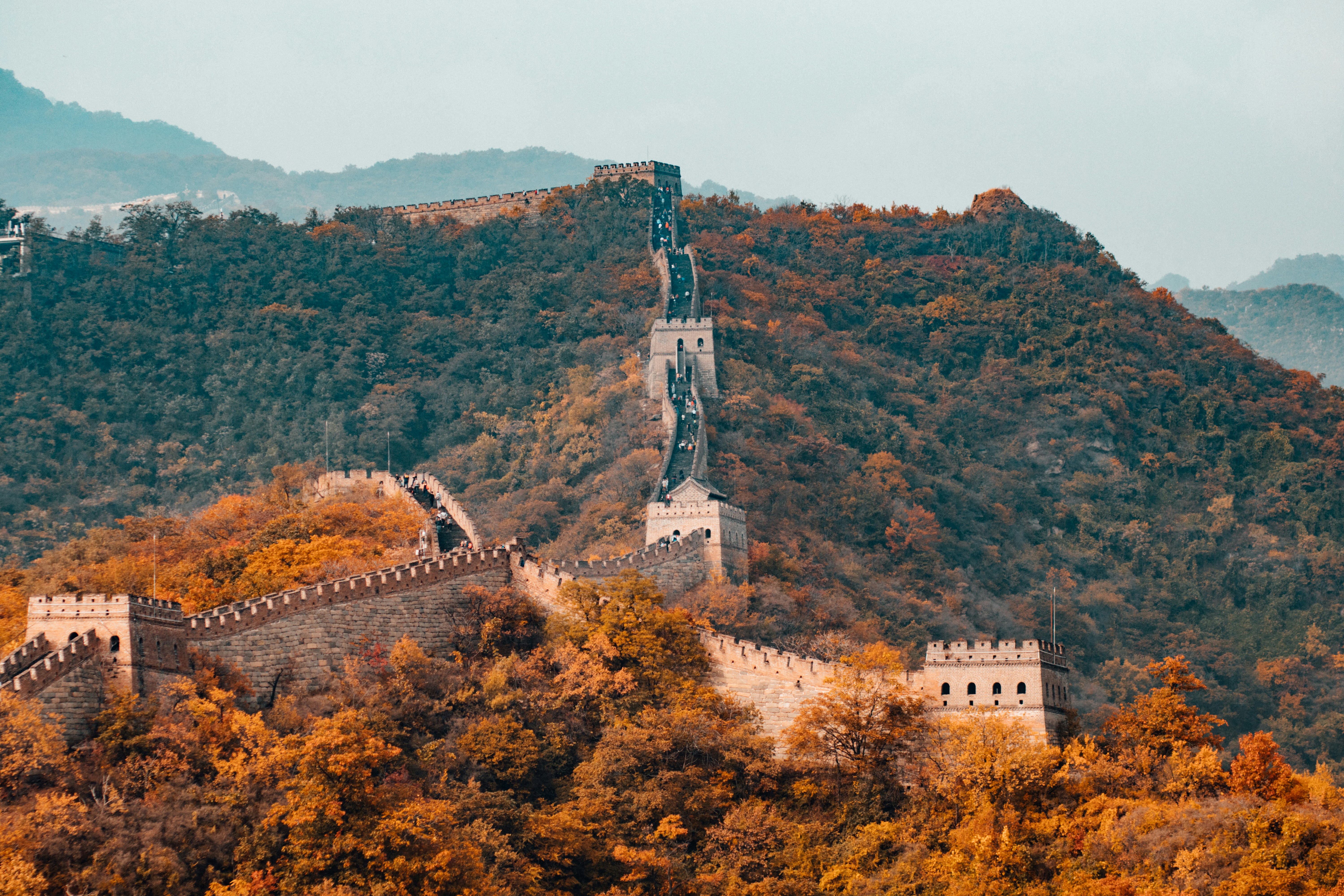 great wall in china