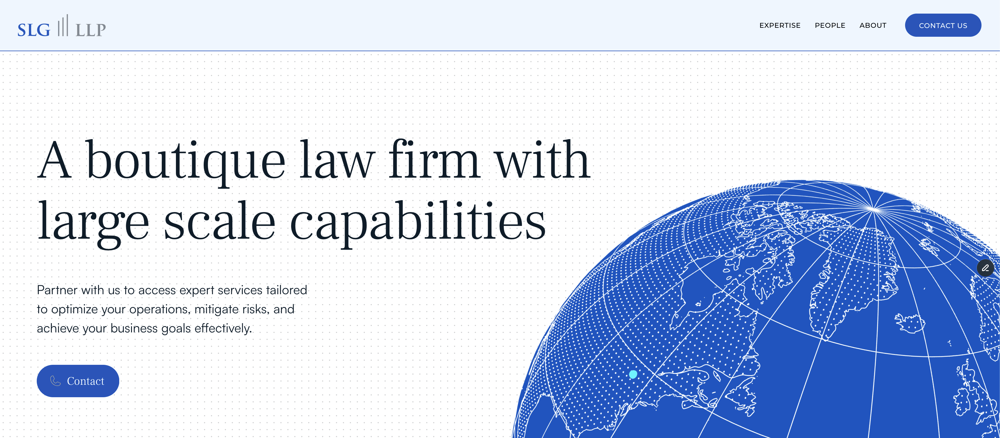 Feature section showing connected knowledge sources (Docs, CRM, Help Center) with a chat UI answering a query about a client renewal.