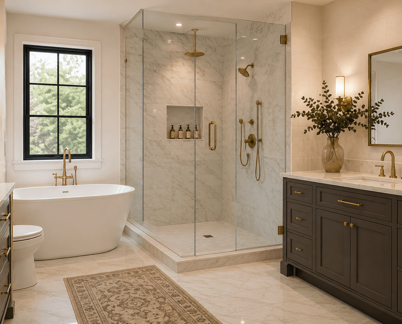 Beautiful bathroom remodel