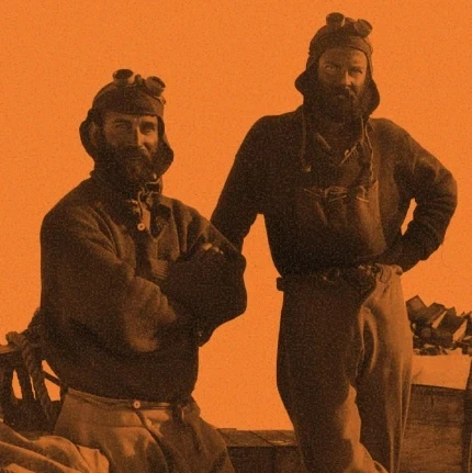 two explorers side by side