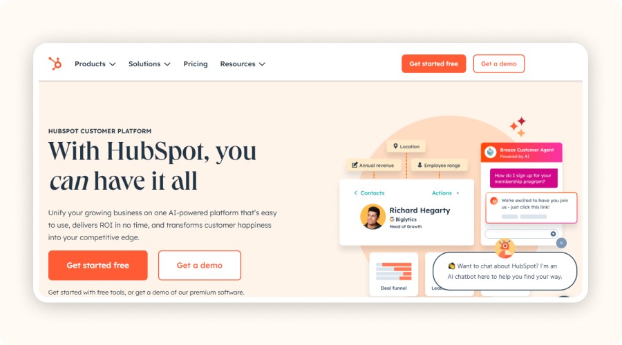HubSpot CRM