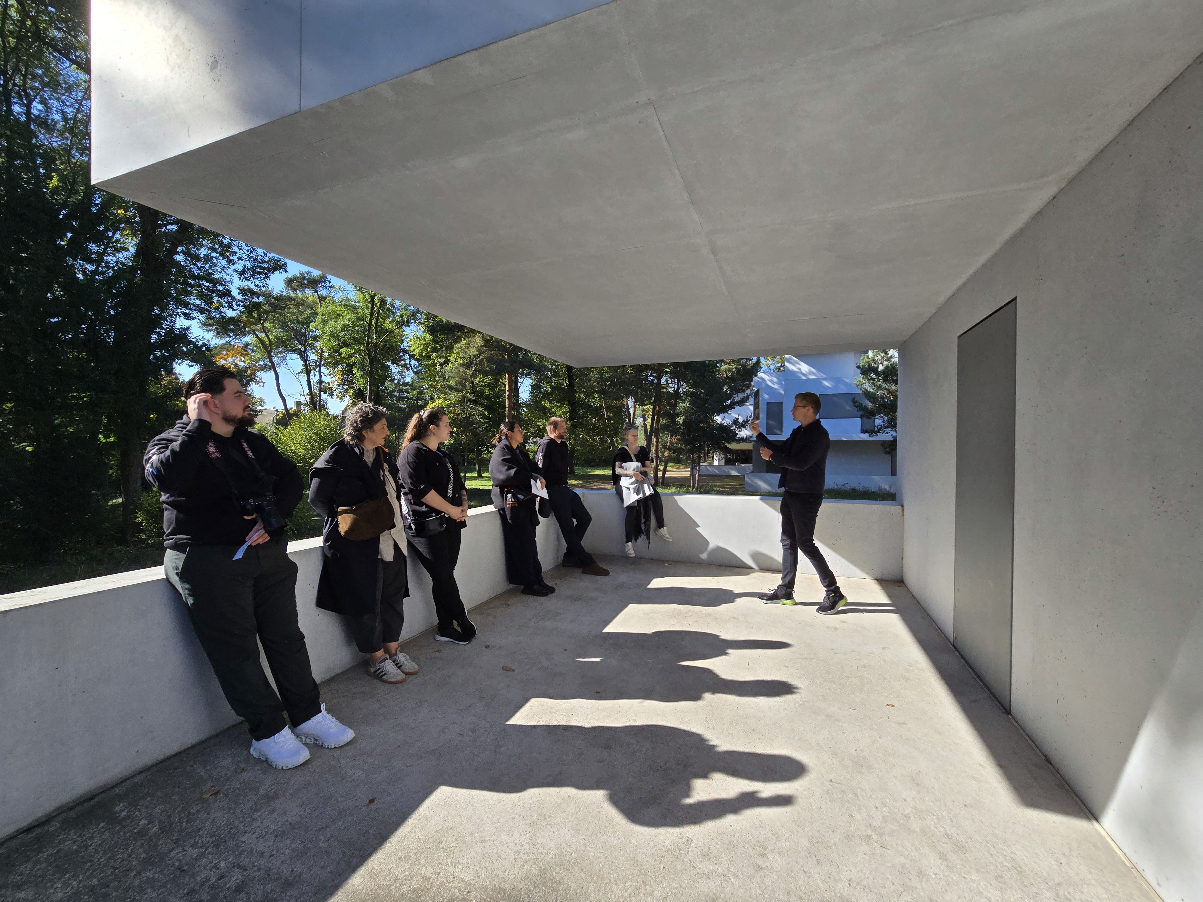 gruppenfoto bauhaus meisterhäuser