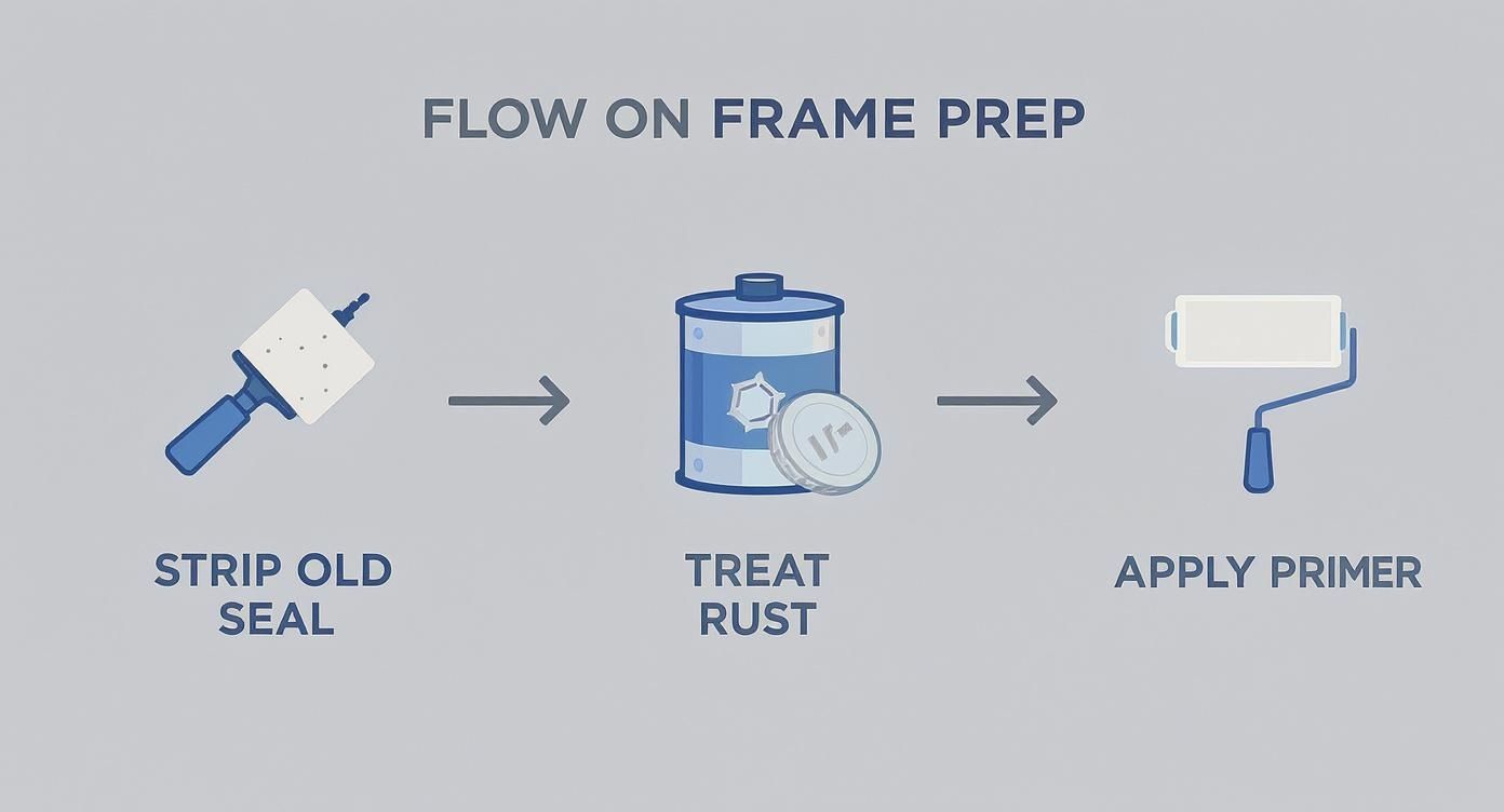 Infographic about how to replace rear car window