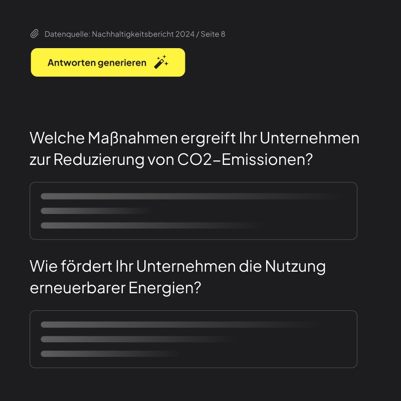 Automatisierte Anfragenbeantwortung