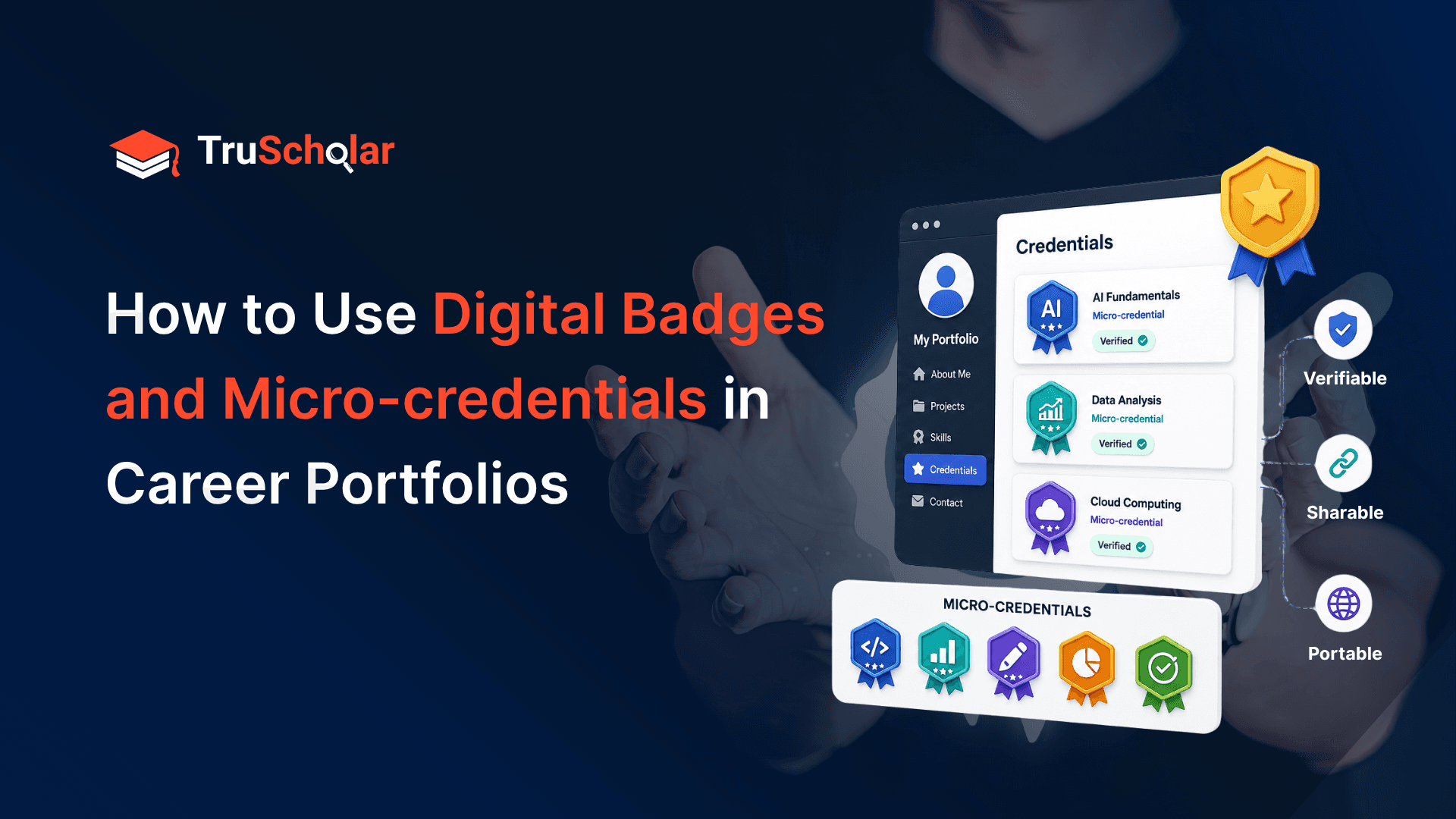 How to Use Digital Badges and Microcredentials in Career Portfolios
