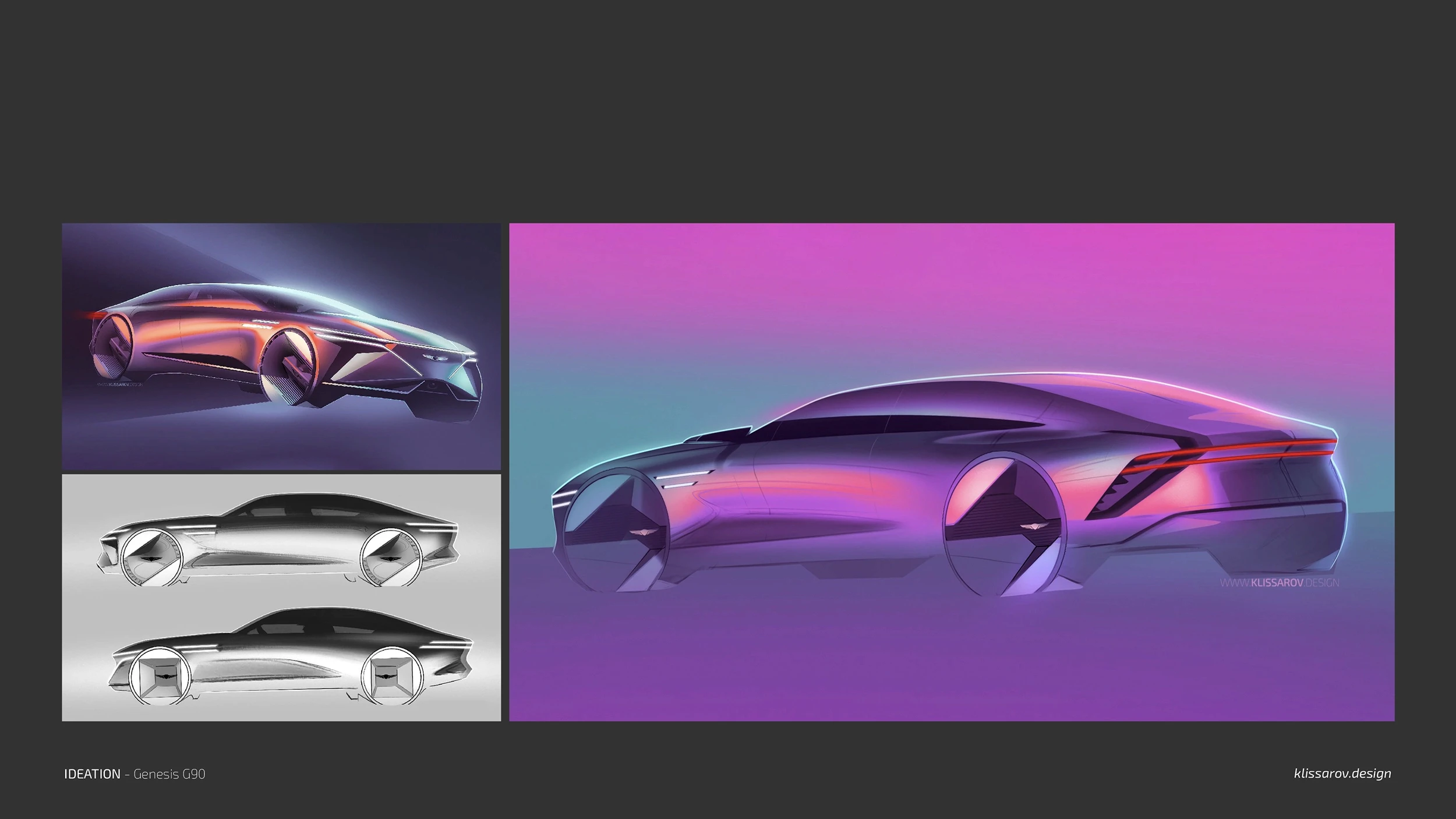 Genesis G90 SKetches