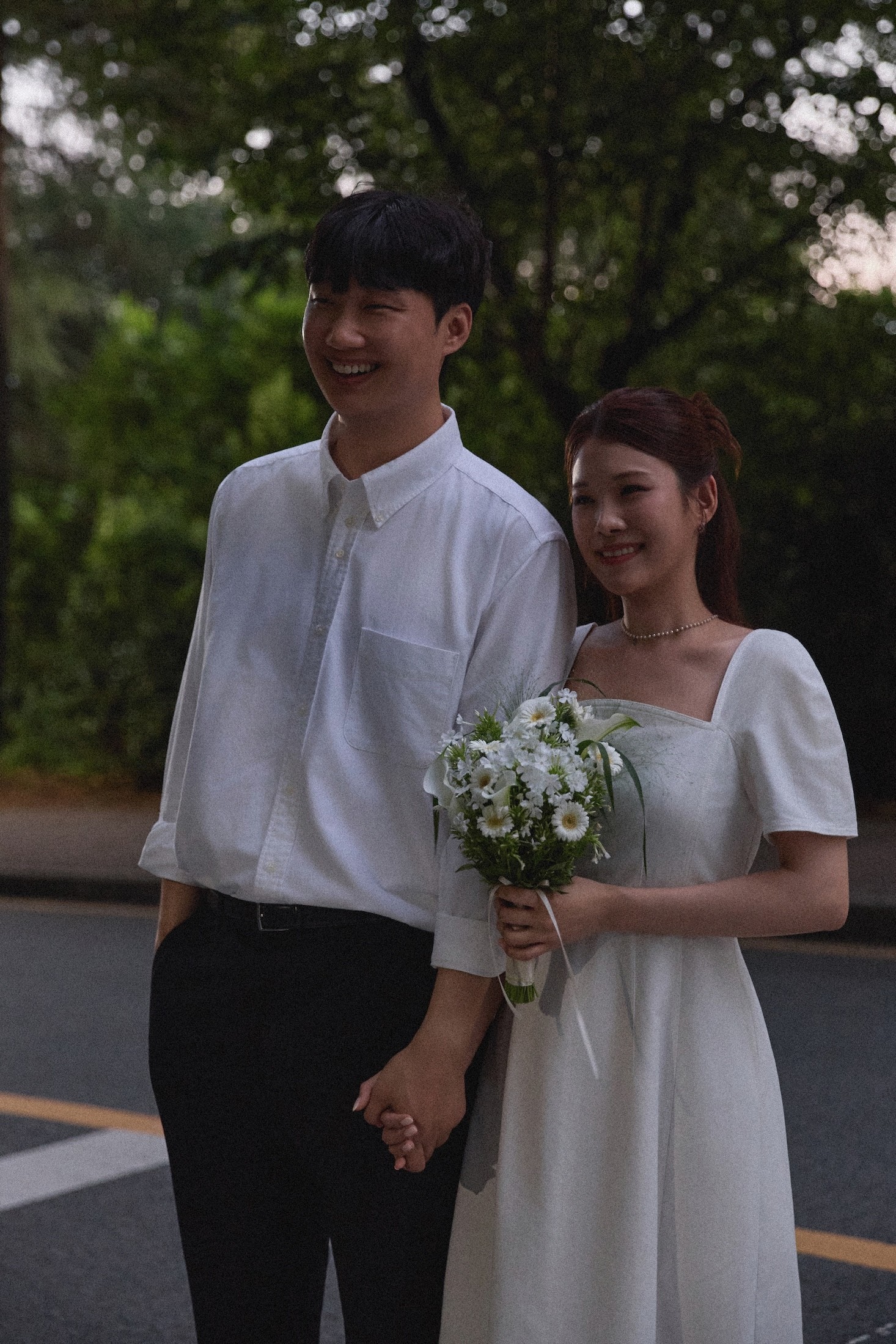 광주웨딩 야외 촬영 후기 | 하기스스냅의 풋풋한 조선대 캠퍼스 웨딩스냅
