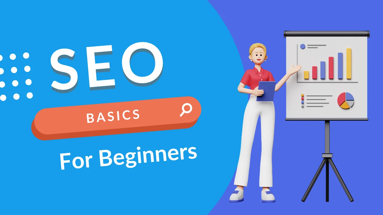 A banner of SEO basics for beginners