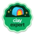 Clay expert badge