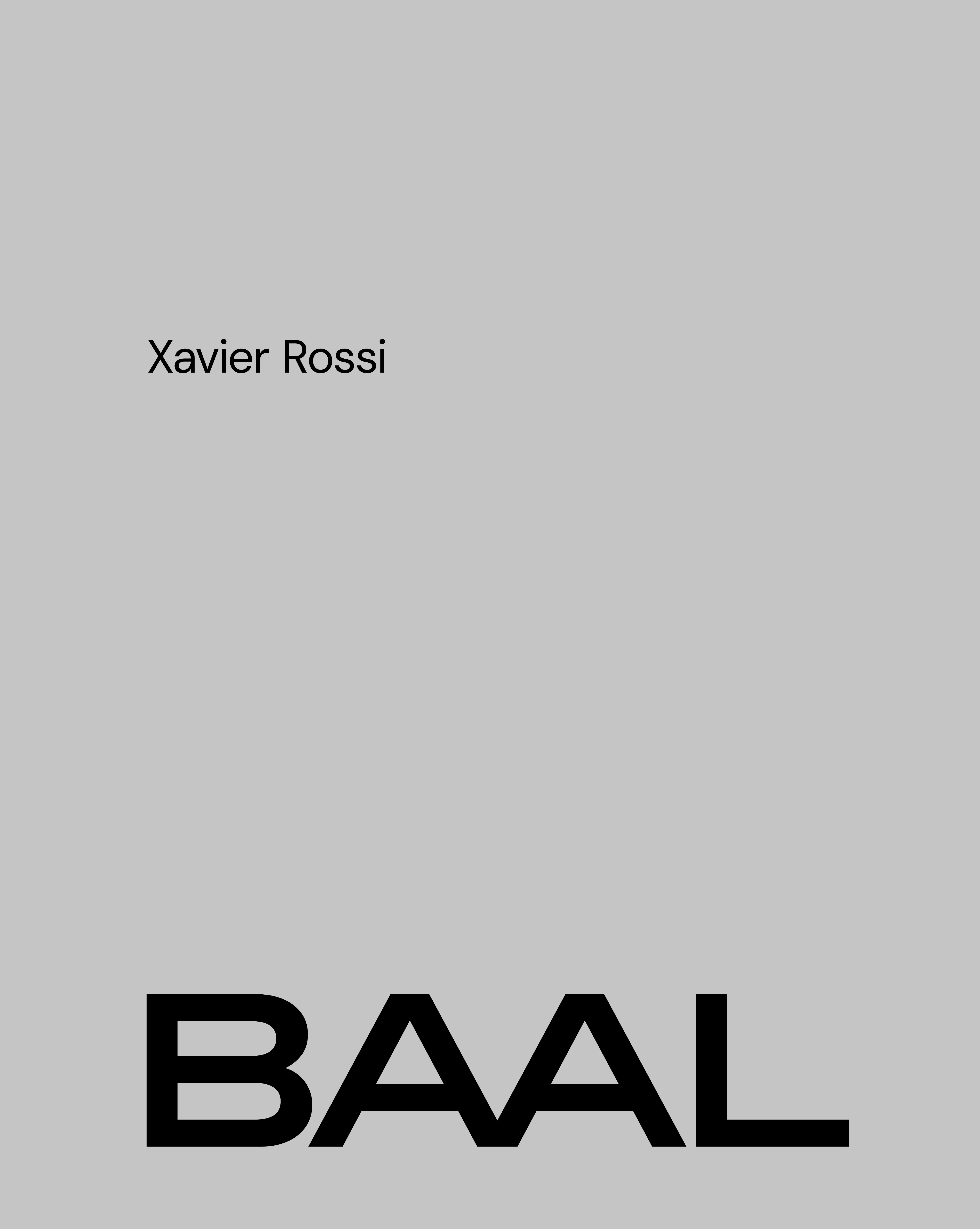 Xavier Rossi - Architecte BAAL