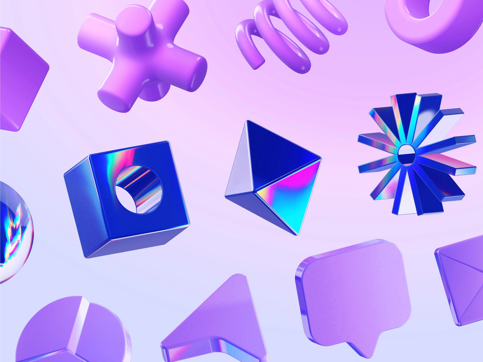 Blocks — 3D 插画风 SaaS 产品官网设计灵感