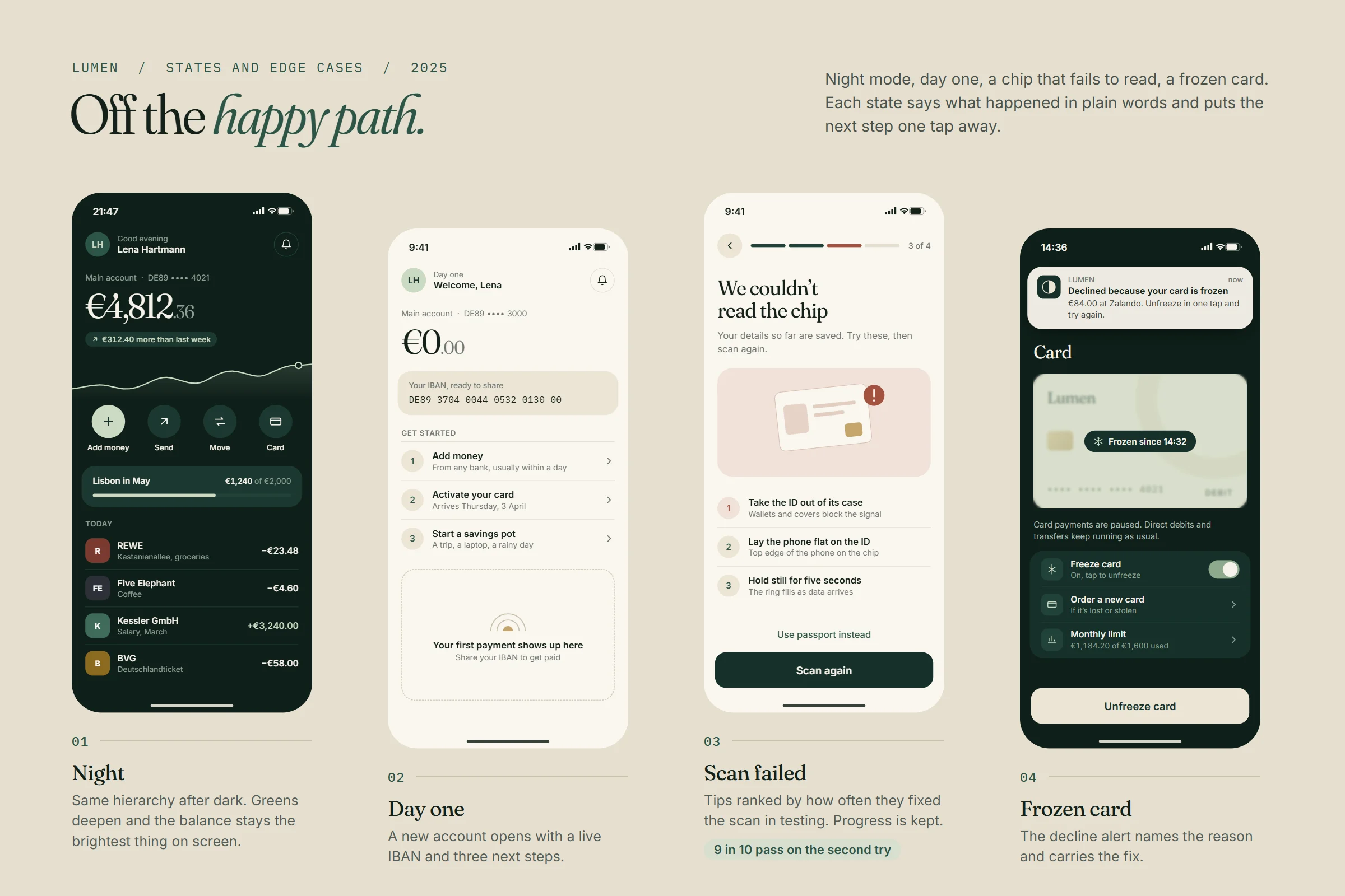 Lumen: Beyond the happy path