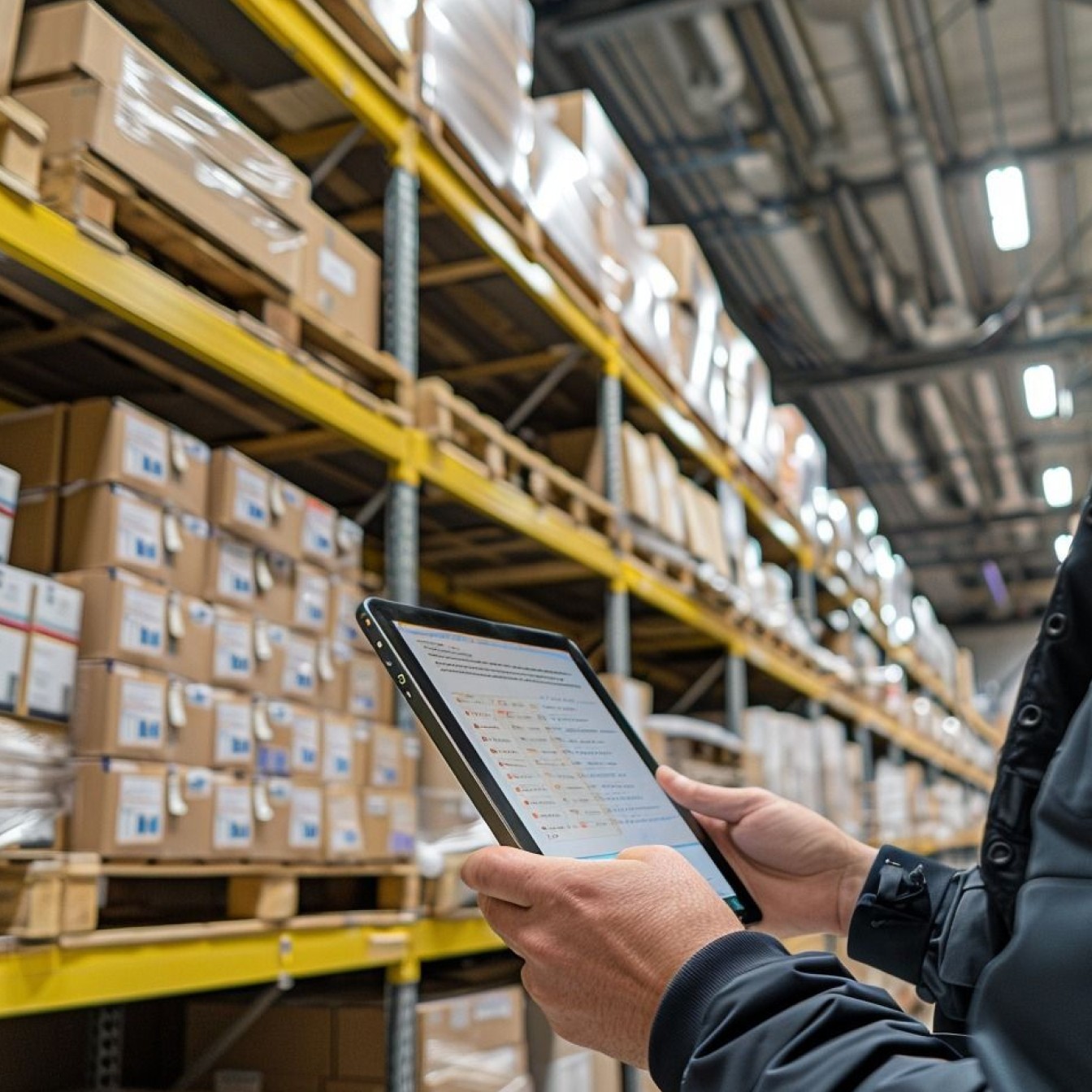 Coach explaining something to an athlete