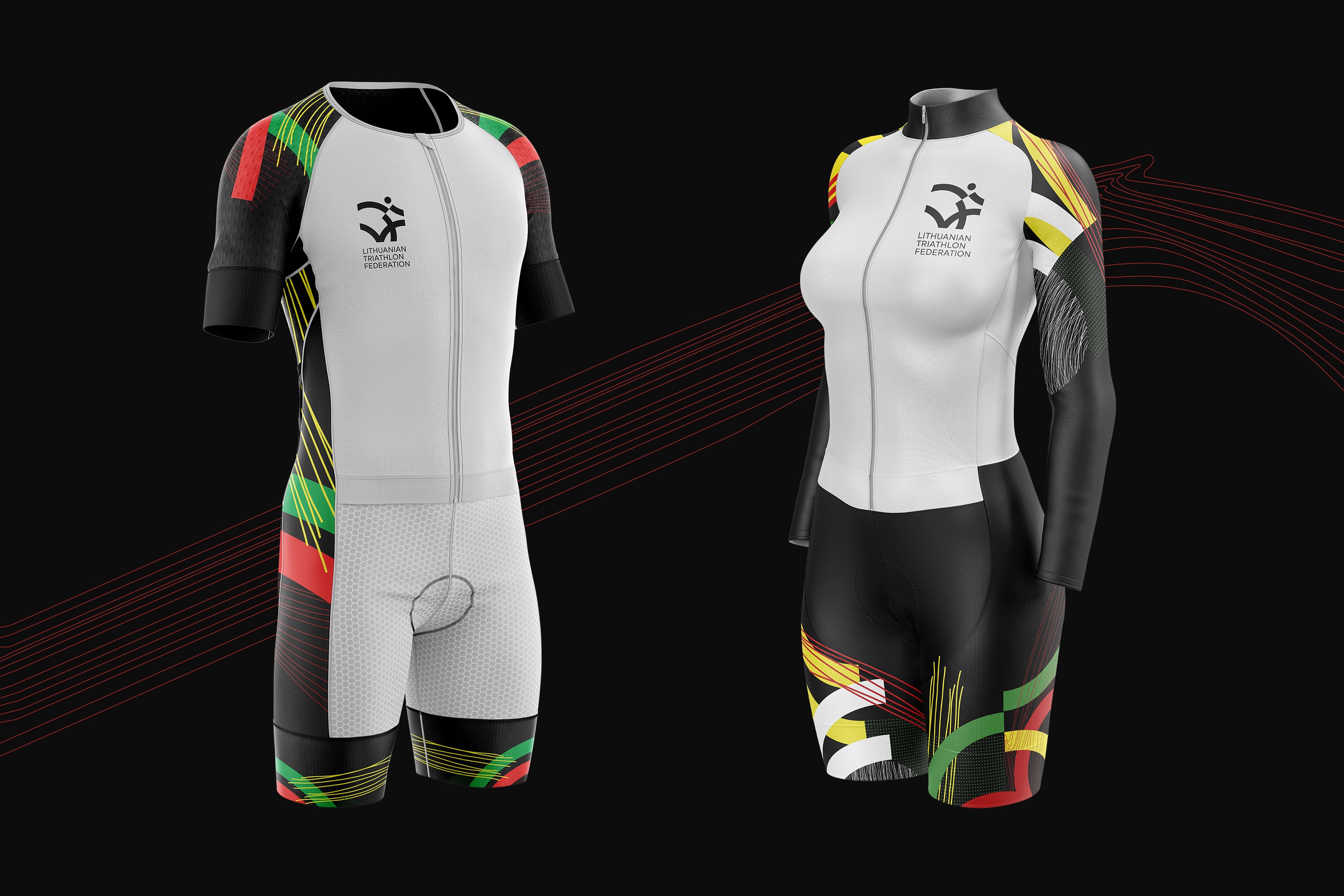 Sports branding applied across uniforms