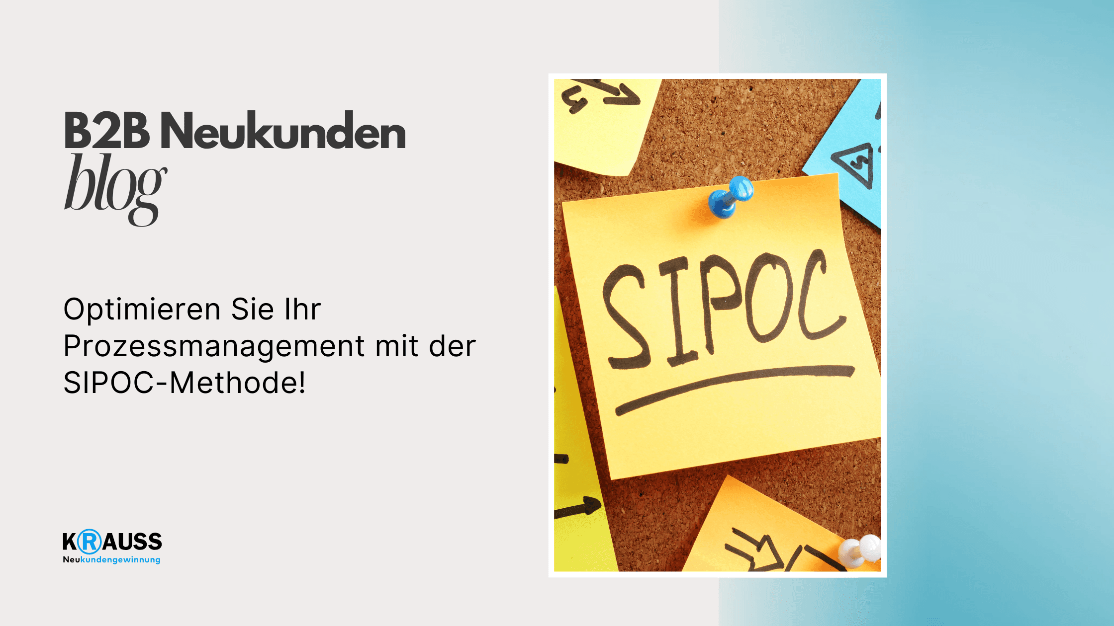 Optimieren Sie Ihr Prozessmanagement mit der SIPOC-Methode!