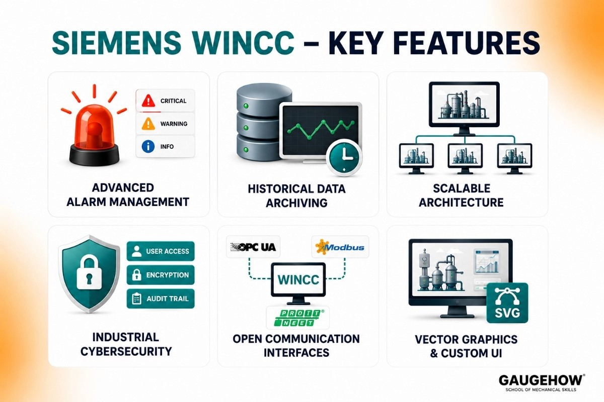 Key Features of siemens wincc
