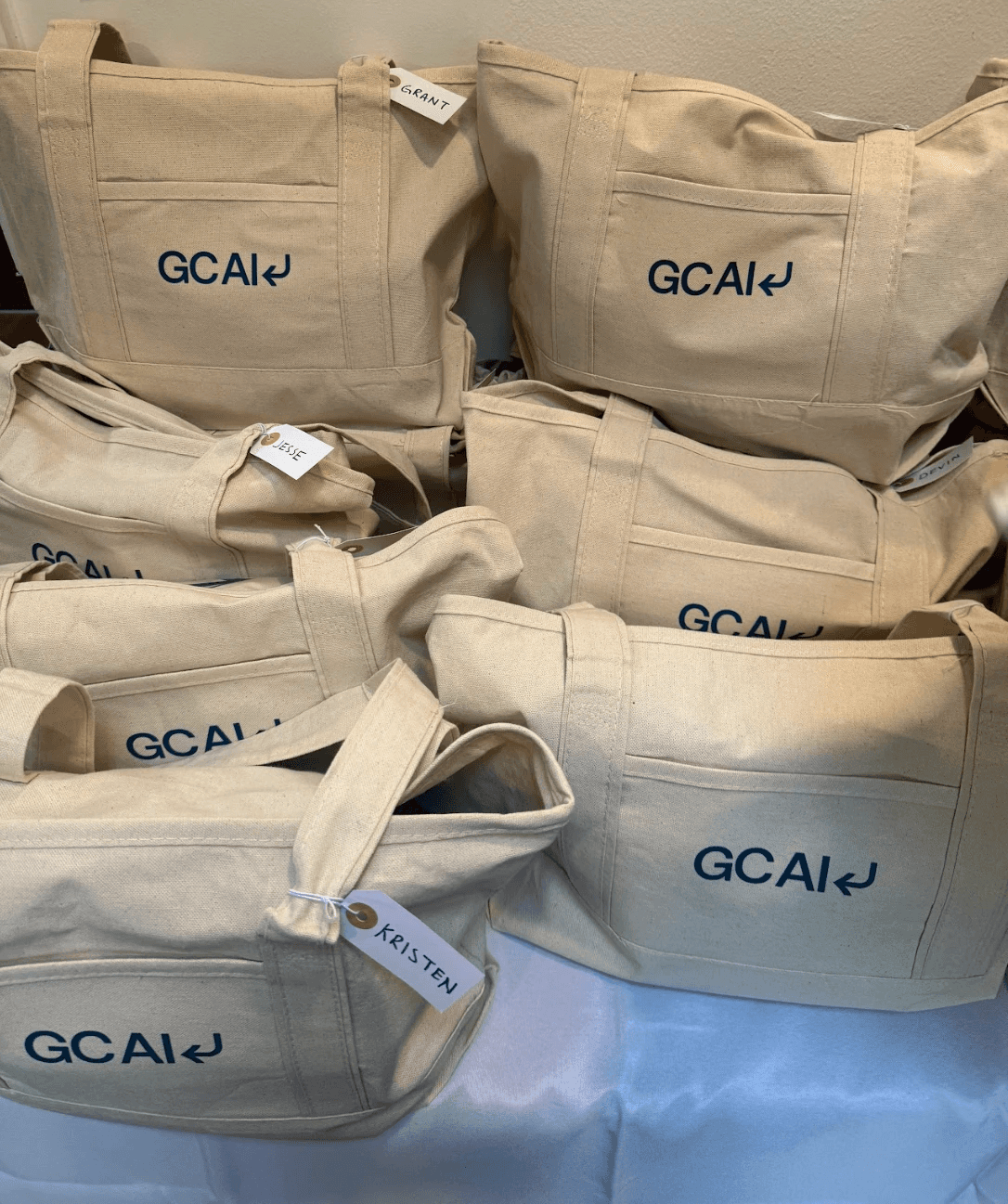 GC AI merch bags