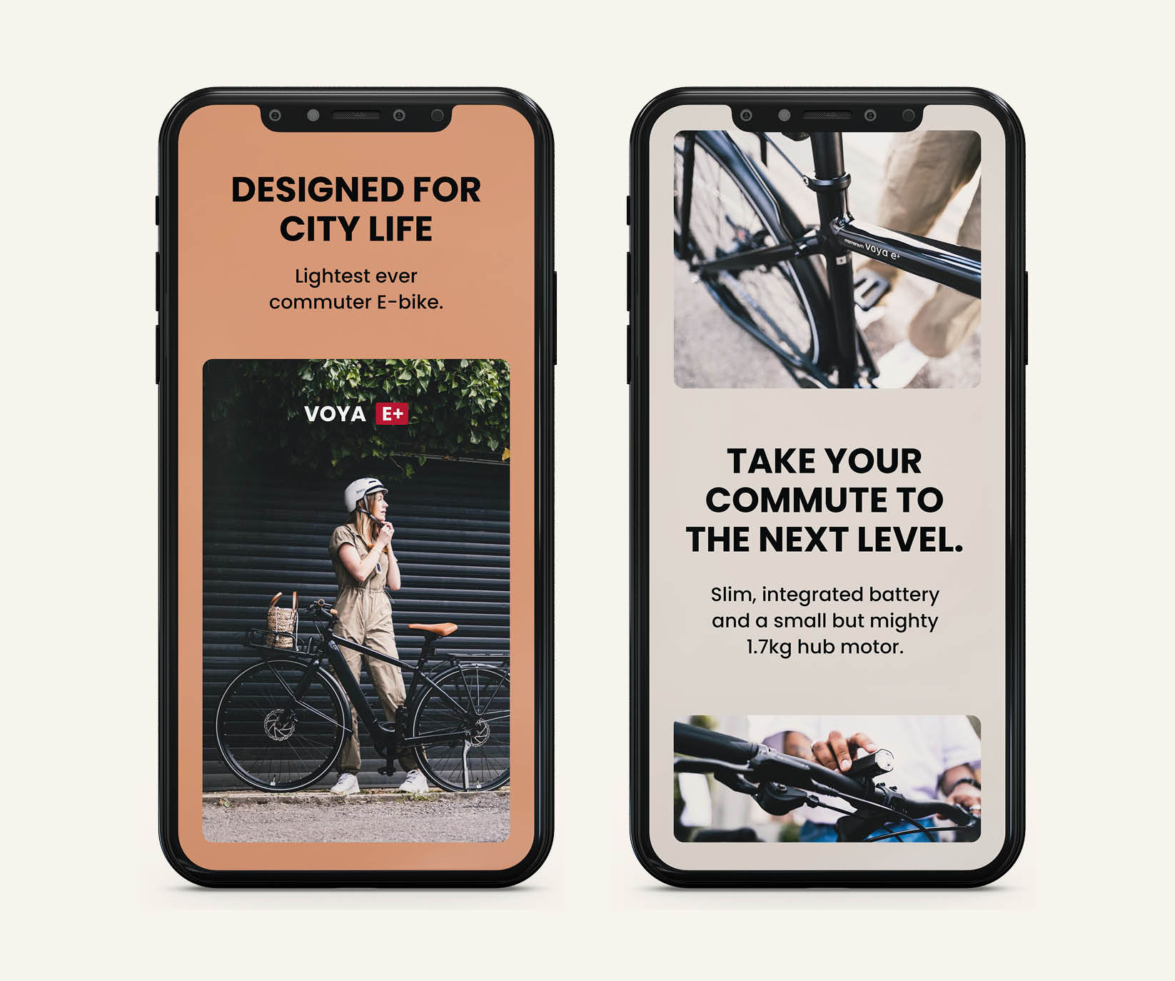 Social media graphics for a cycling brand showcasing art direction, brand storytelling, rider photography and promotional campaign design