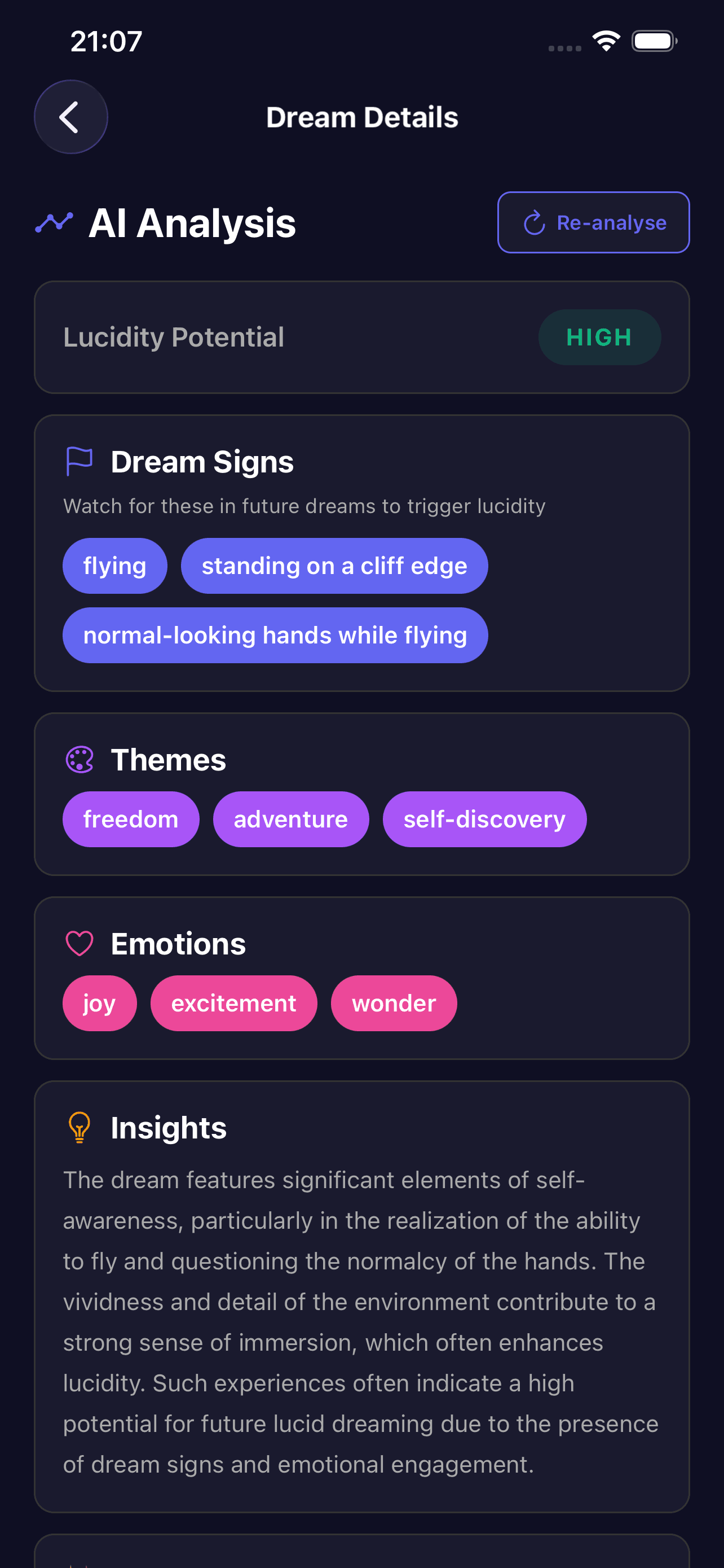 Mobile UI