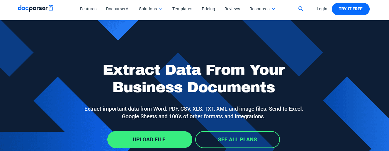 Tools - Data Extraction from Documents