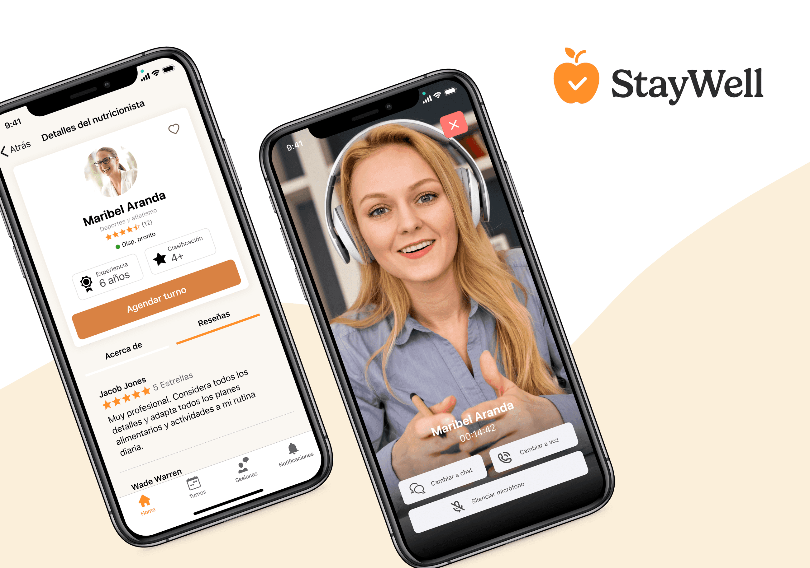 A mobile platform to attend nutrition sessions online