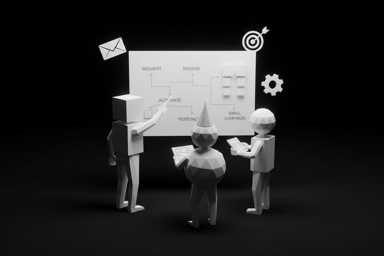 Team planning personalized email automation