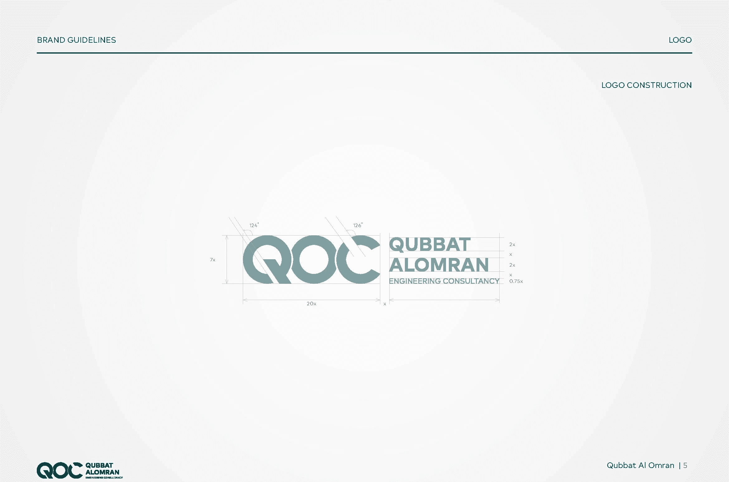 Professional logo design for Qubbat Alomran by Blink Saudia