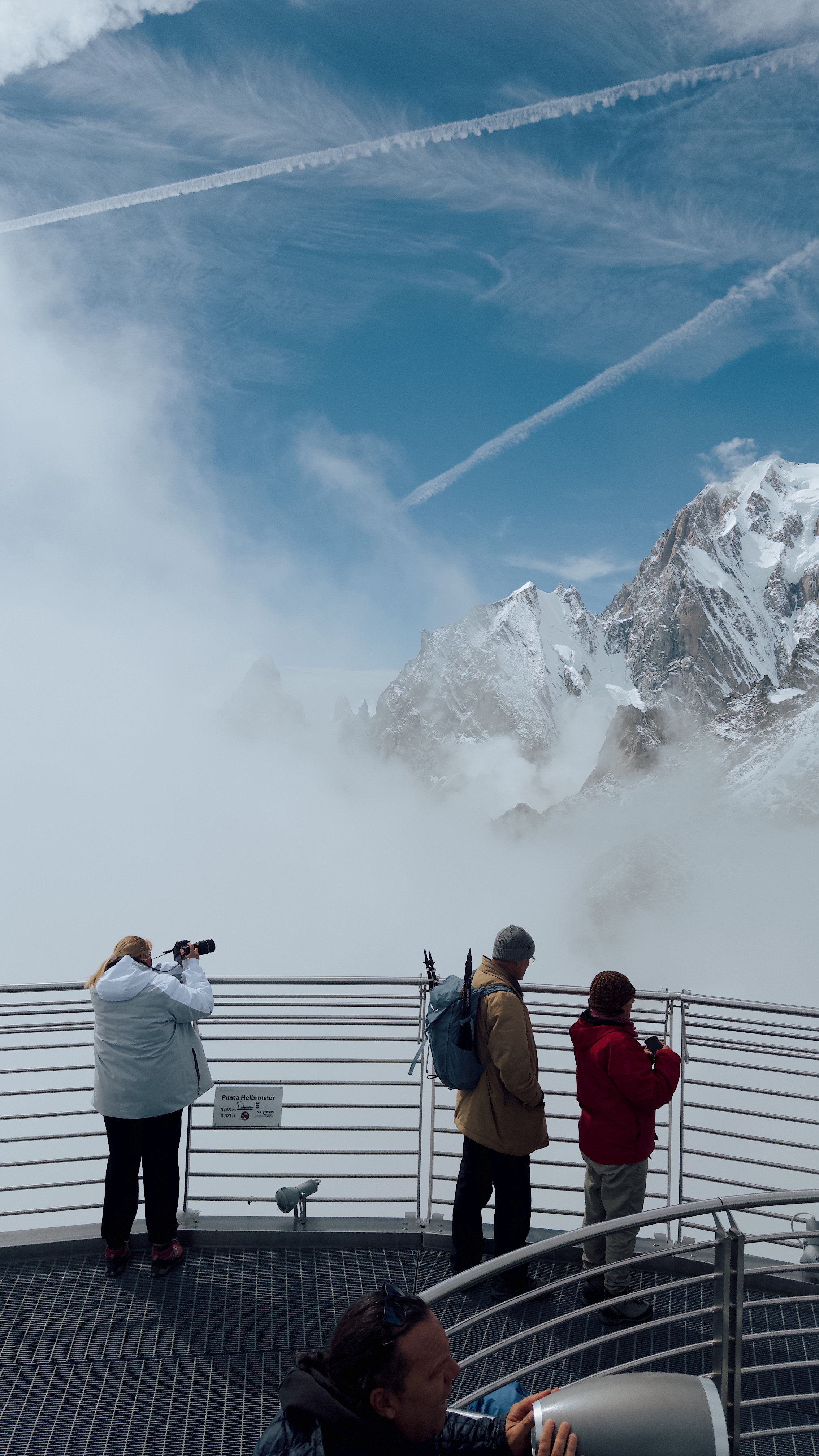 Peak of Pointe Helbronner