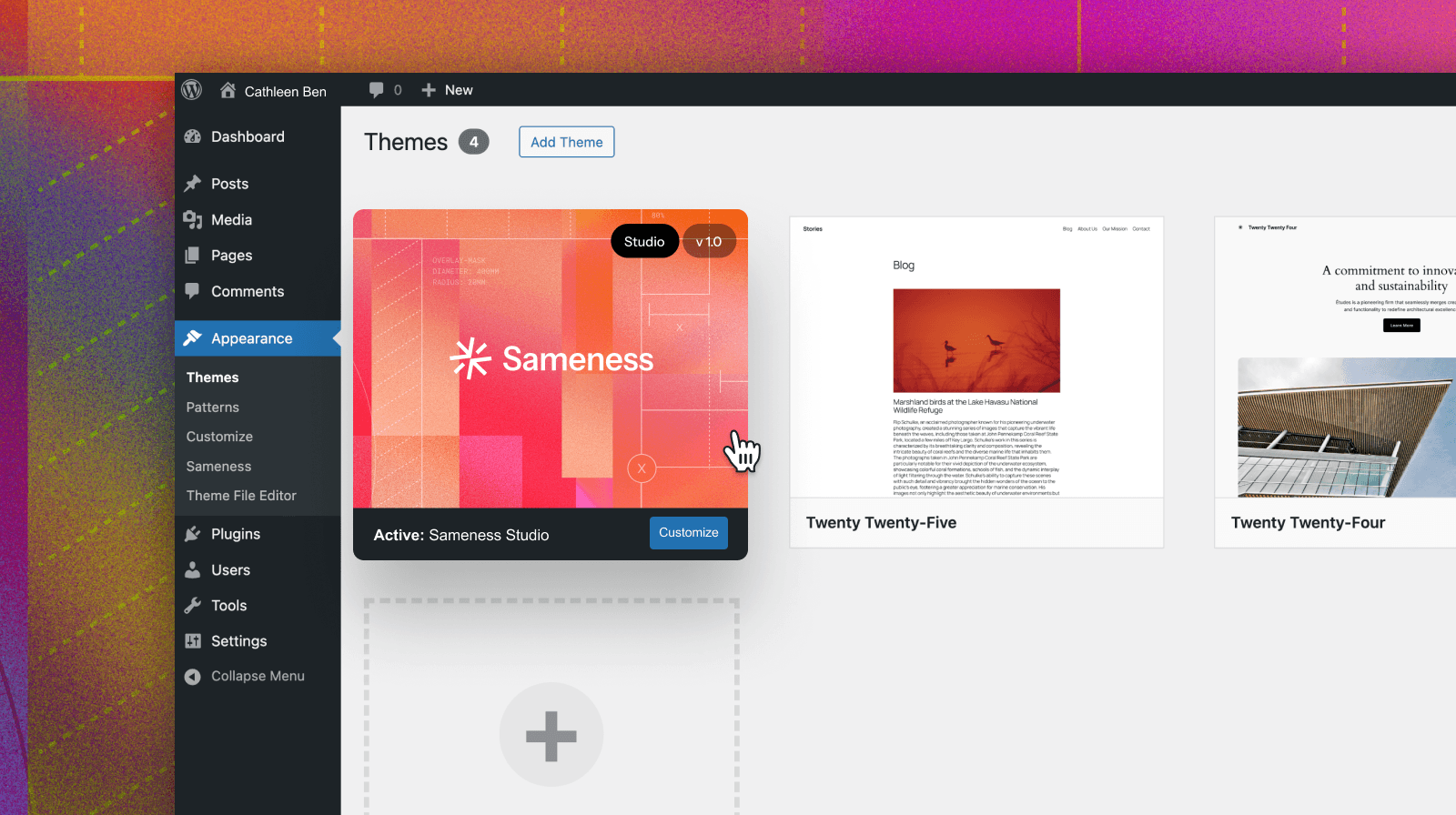 various brand elements showcasing designer use cases