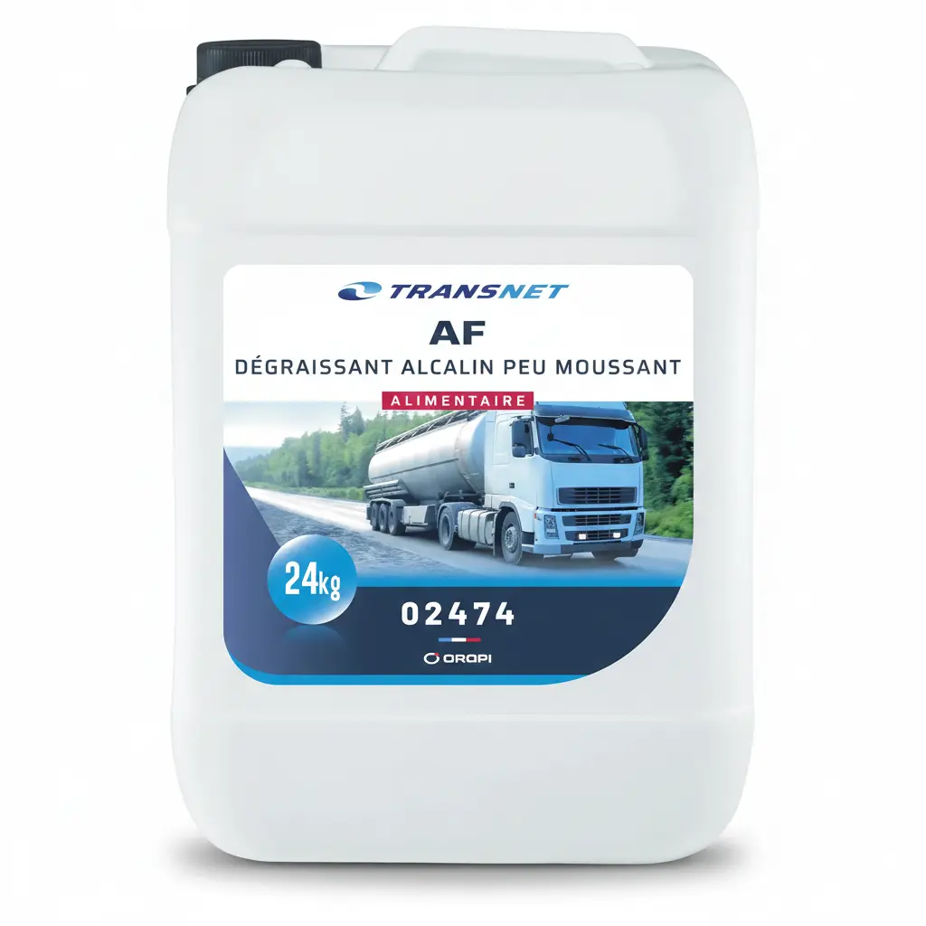 AF - niskopieniący odtłuszczacz Food Grade NSF do cystern z olejami spożywczymi, pH 12.2